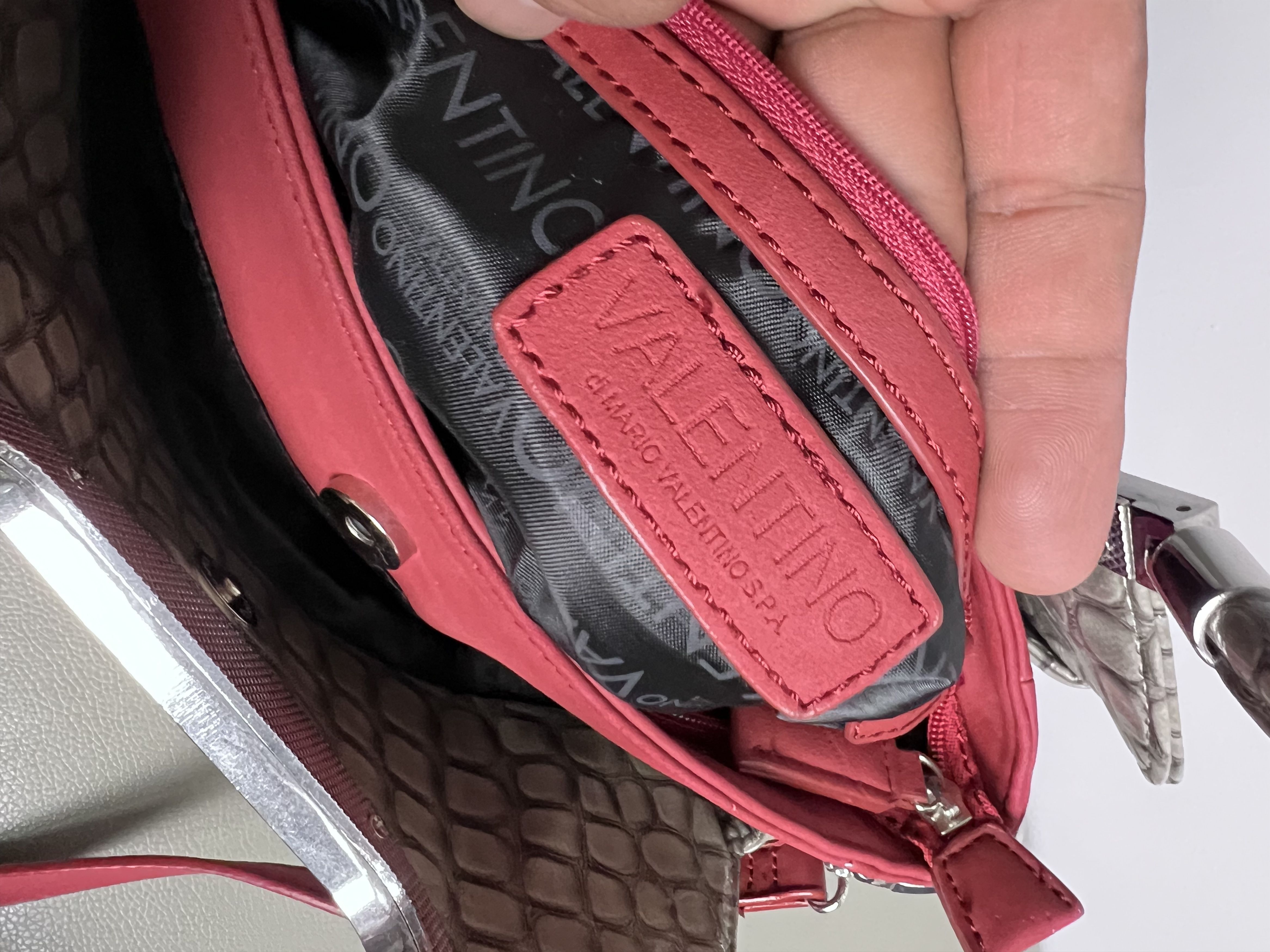Mario Valentino Mario Valentino - Crocs Skin - 2 Way Bag Size ONE SIZE - 6 Thumbnail
