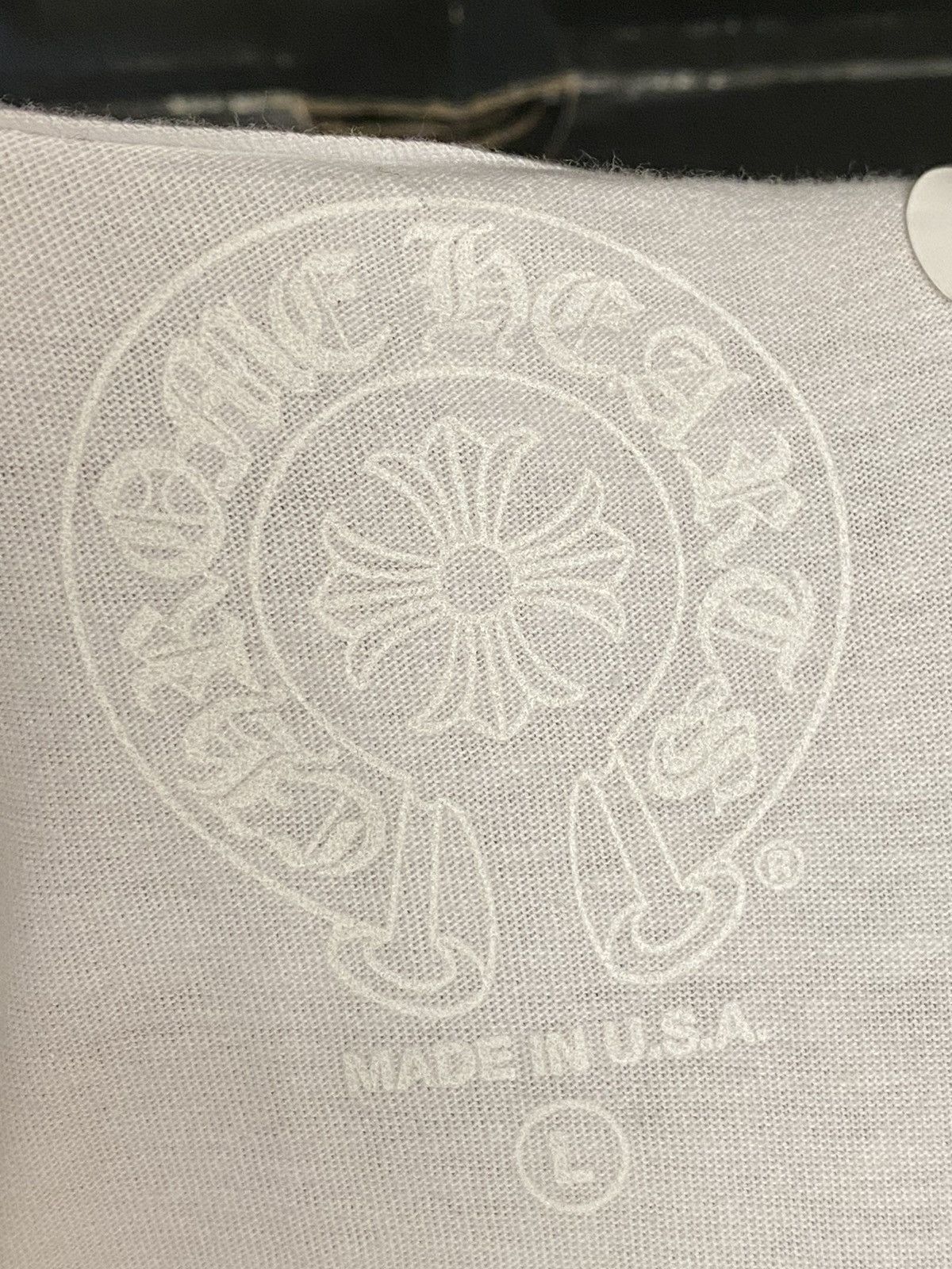 Chrome Hearts Chrome Hearts Script Neck Logo Triple White Longsleeve Size US L / EU 52-54 / 3 - 7 Thumbnail