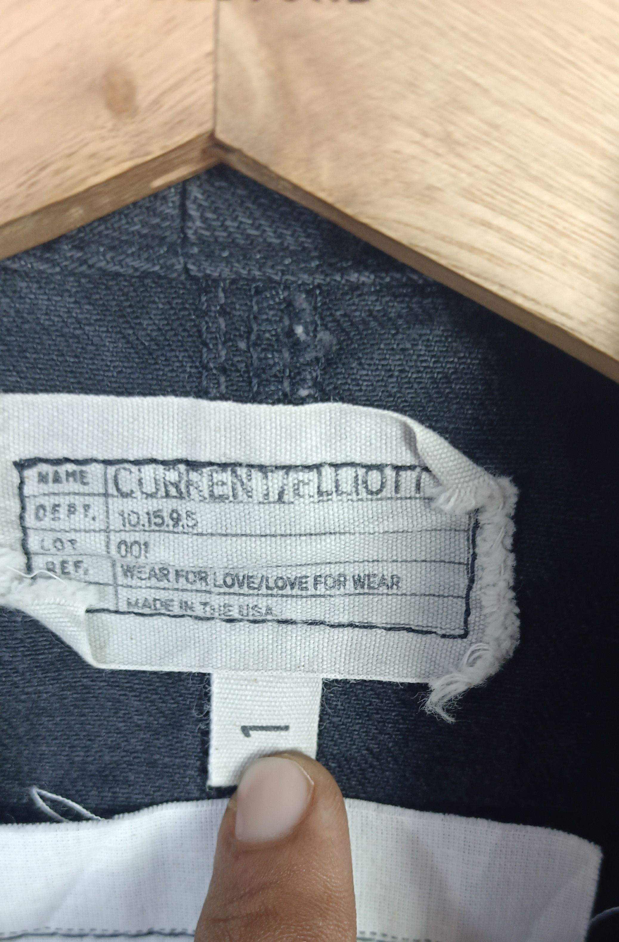 Current/Elliot Current Elliott Majorette Jacket Night Wash Size XS / US 0-2 / IT 36-38 - 6 Thumbnail