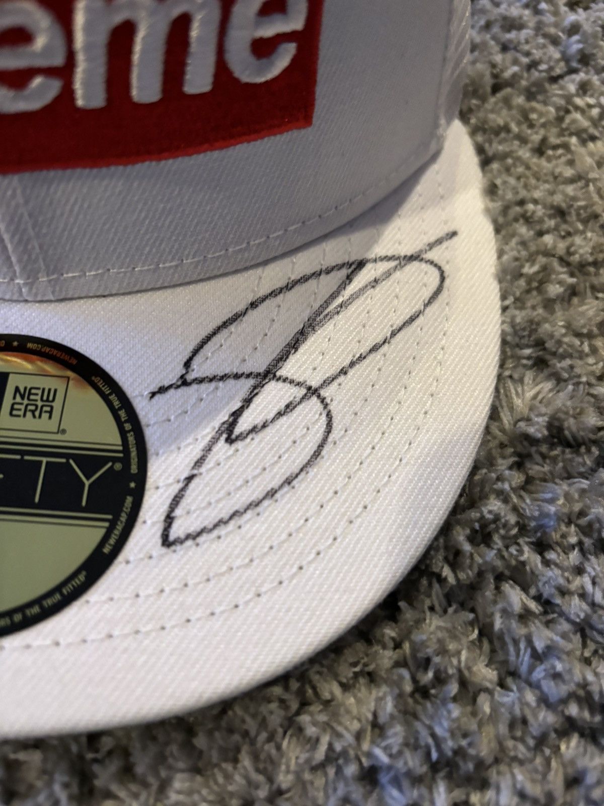 Supreme Supreme Box Logo Mesh Back New Era Cap 7 1/8 Size ONE SIZE - 4 Thumbnail