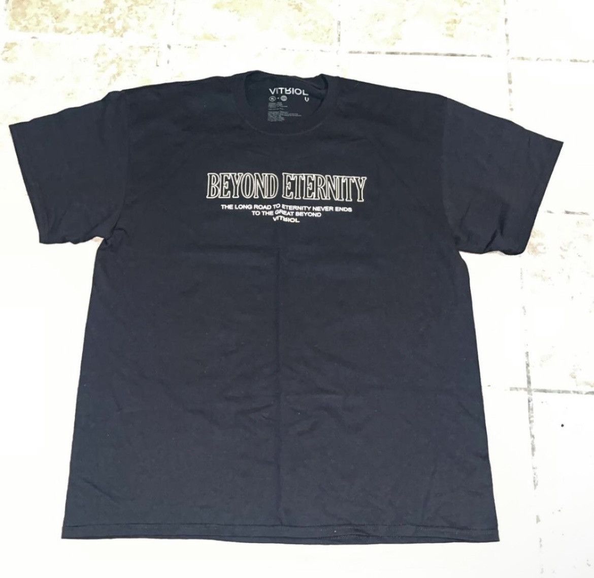 Other Black and purple "Beyond Eternity" tee #goth #emo Size US XL / EU 56 / 4 - 2 Thumbnail
