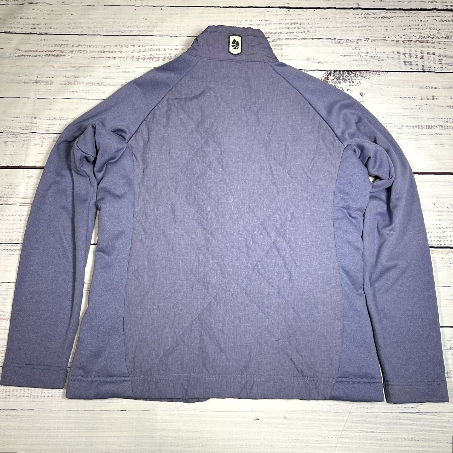 Vintage Womens Redington Purple Insulated Jacket Quilted Full Zip Nylon Zip Pockets Sz L Size L / US 10 / IT 46 - 3 Thumbnail