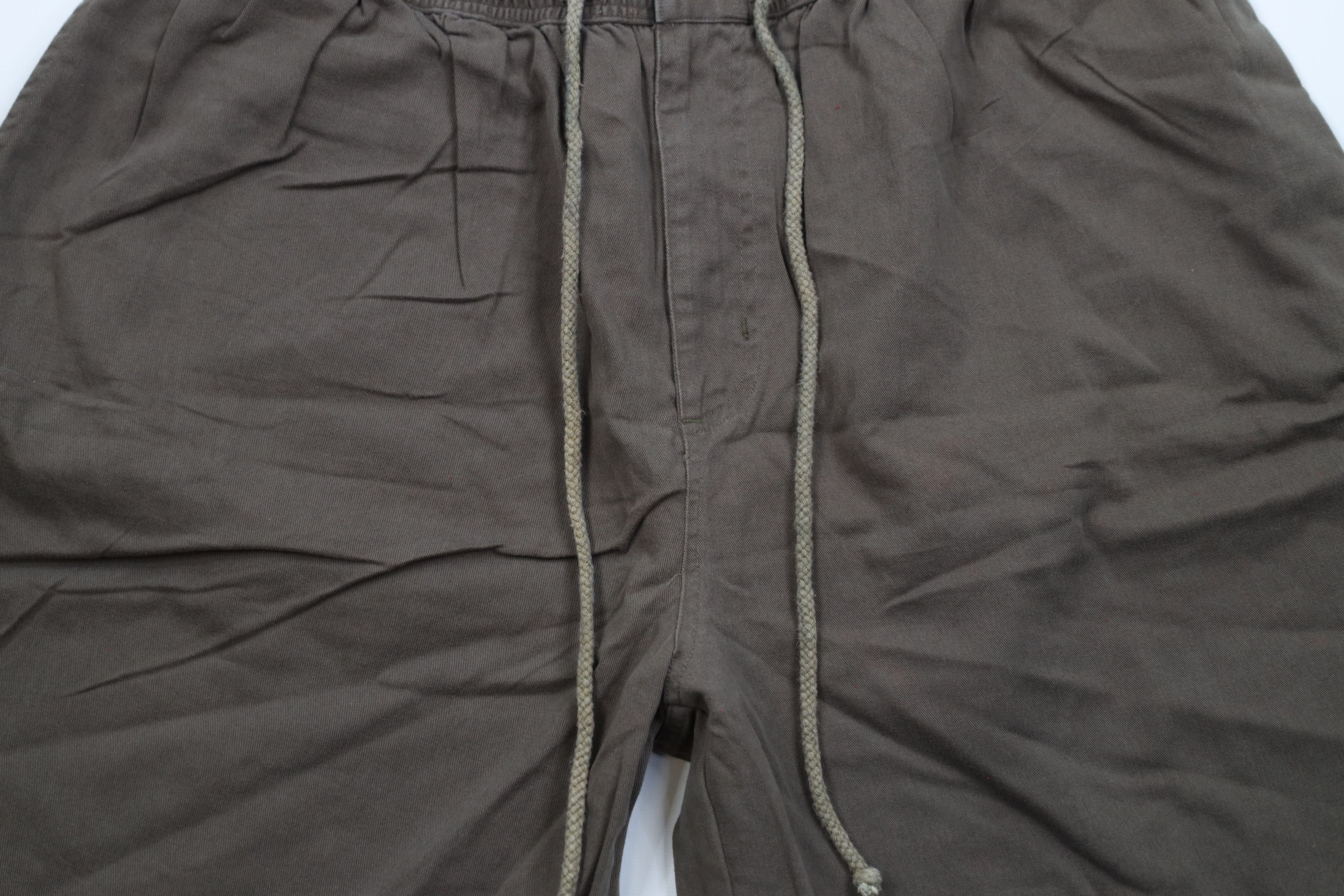 Vintage Vintage 90s Streetwear Blank Above Knee Shorts Green Cotton Size US 36 / EU 52 - 3 Thumbnail