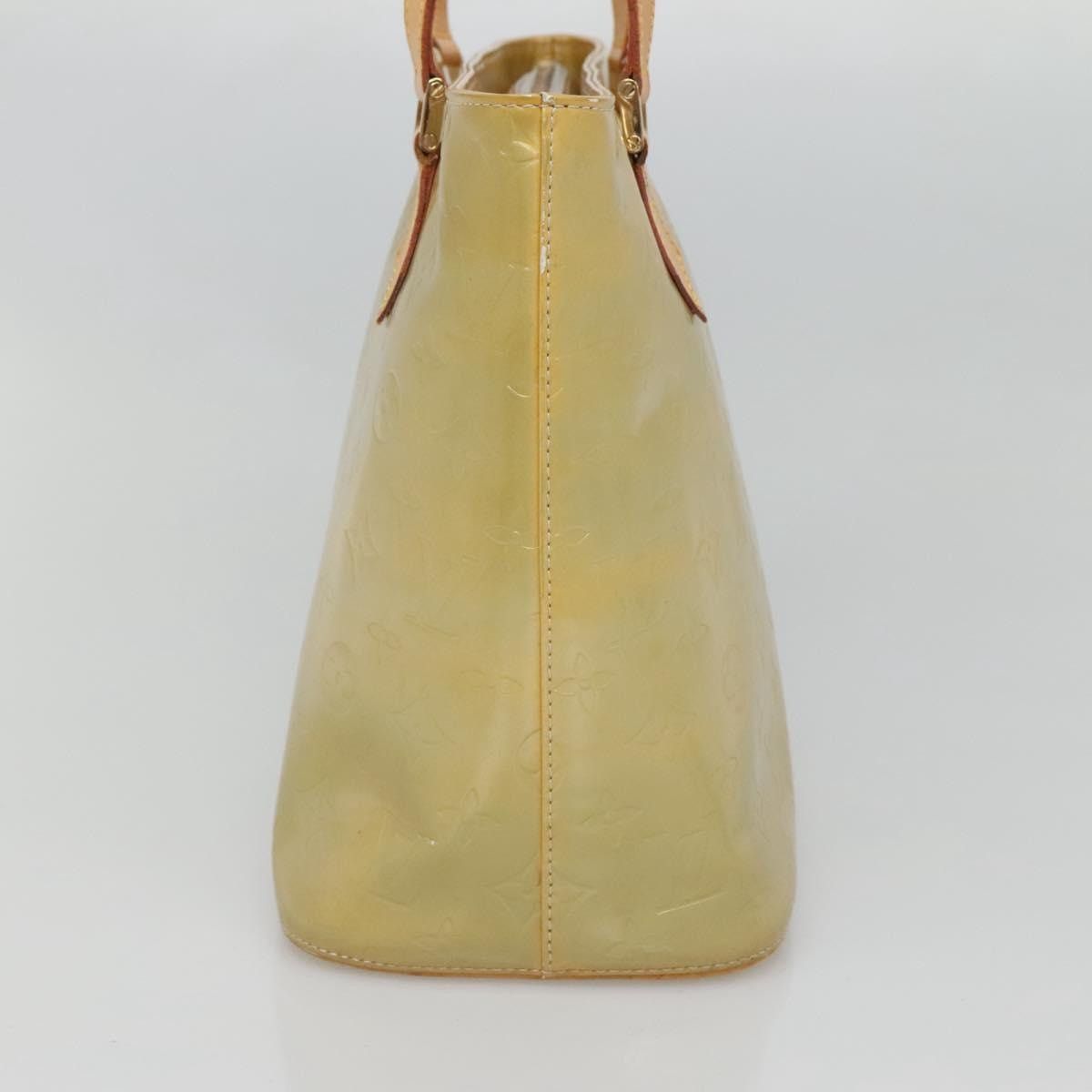Louis Vuitton LOUIS VUITTON Monogram Vernis Houston Hand Bag Gris M91053 Size ONE SIZE - 3 Thumbnail