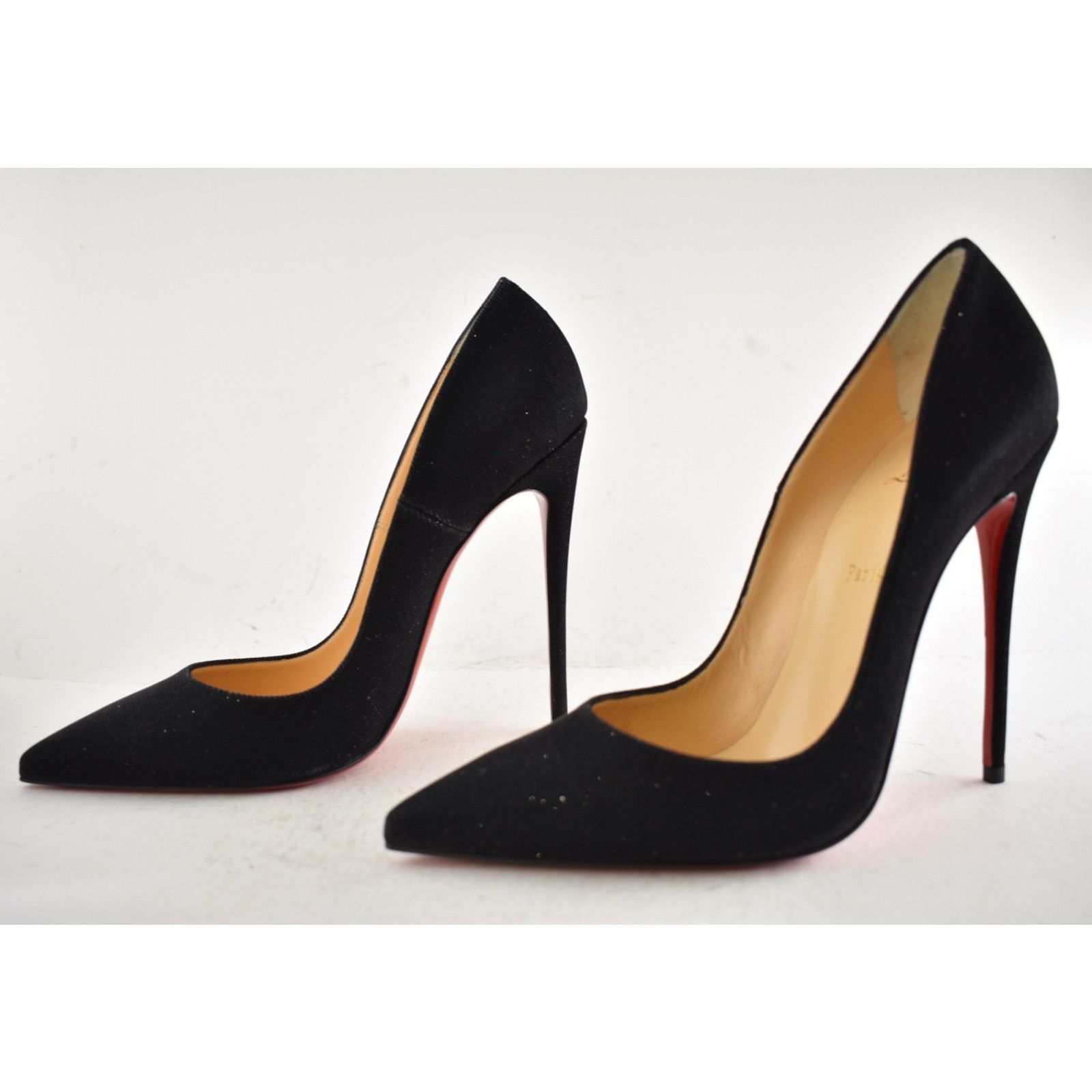 Christian Louboutin Christian Louboutin So Kate 120 Glitter Black Pump 42 Size US 12 / IT 42 - 11 Thumbnail