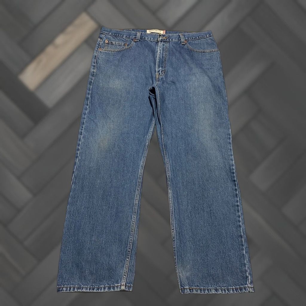 Levi's Levi's 505 Regular Fit Jeans Men Blue Denim Straight Leg 40x30 Regular Jeans Mens Cotton Denim Size US 40 / EU 56 - 1 Thumbnail