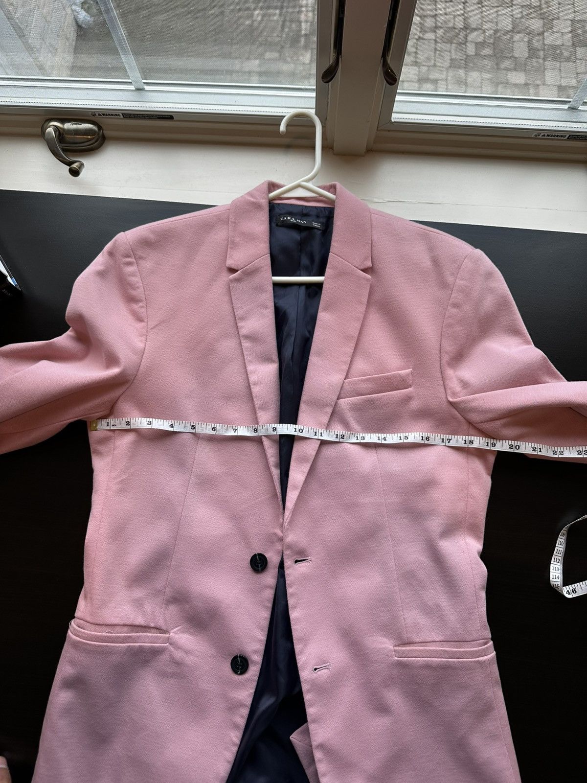 Zara Pink Zara Blazer Size 38R - 5 Thumbnail