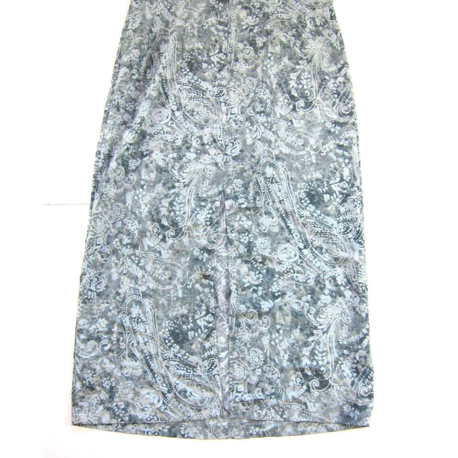 Vintage Sheri Martin New York Rayon Green Floral Tie Dye Long Maxi Tank Sun Dress 14 Size XL / US 12-14 / IT 48-50 - 6 Thumbnail