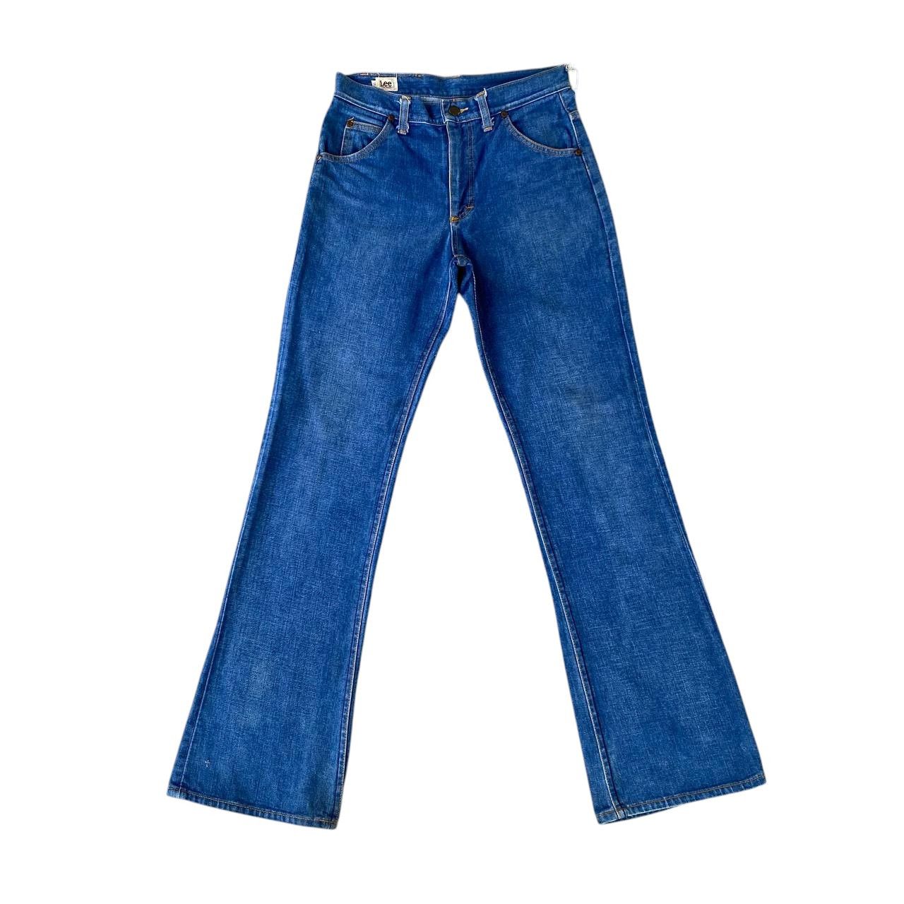 Vintage VINTAGE 90S LEE FLARED BOOTCUT JEAN LEE RIDERS W29X32" Size US 29 - 10 Thumbnail