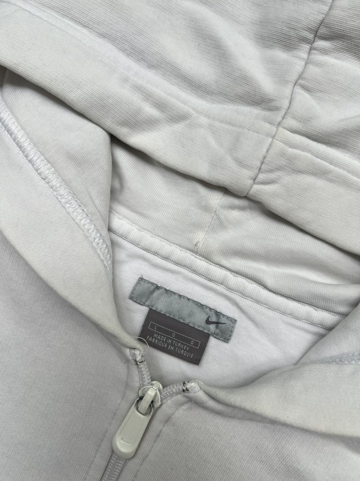 Nike 90s Nike Retro Logo Vintage 1/4 Zip Y2K Oversized Hoodie Size US L / EU 52-54 / 3 - 6 Thumbnail