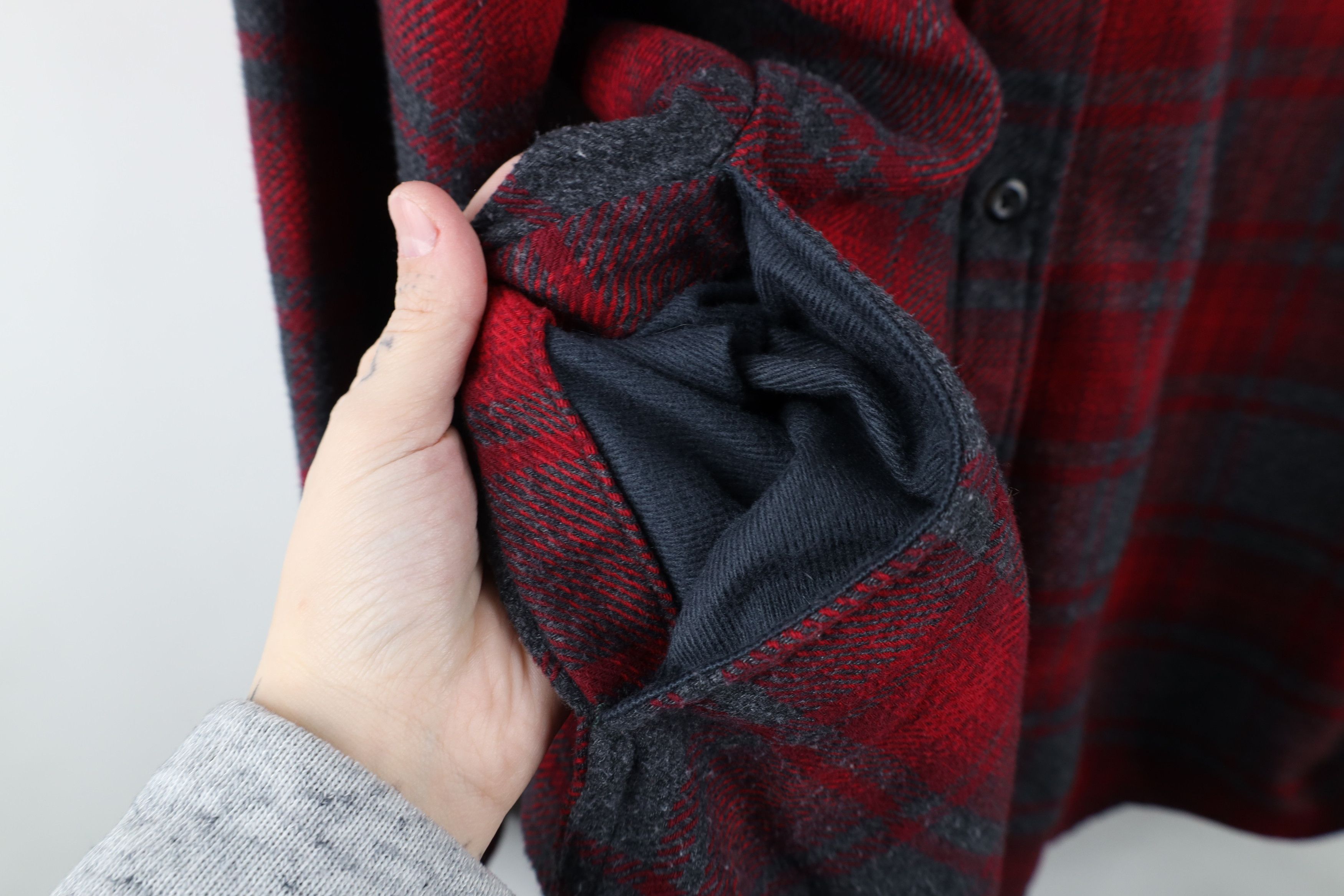 Orvis × Vintage Vintage Orvis Heavy Flannel Button Shirt Jacket Jac Shirt Size US L / EU 52-54 / 3 - 7 Thumbnail