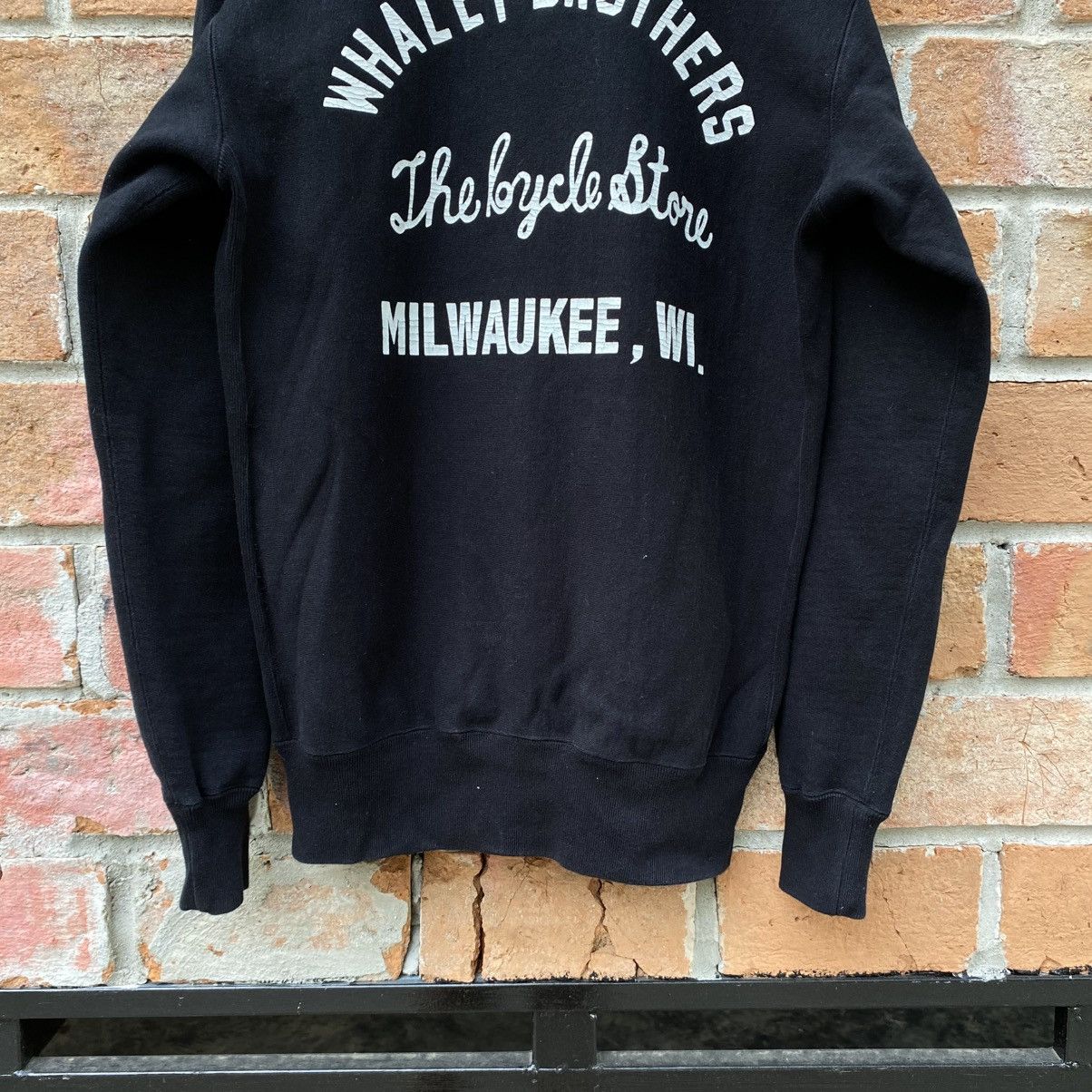 WEST RIDE A.M.C. Black Logo Print Long Sleeve Sweater Size US XXS / EU 40 - 2 Thumbnail
