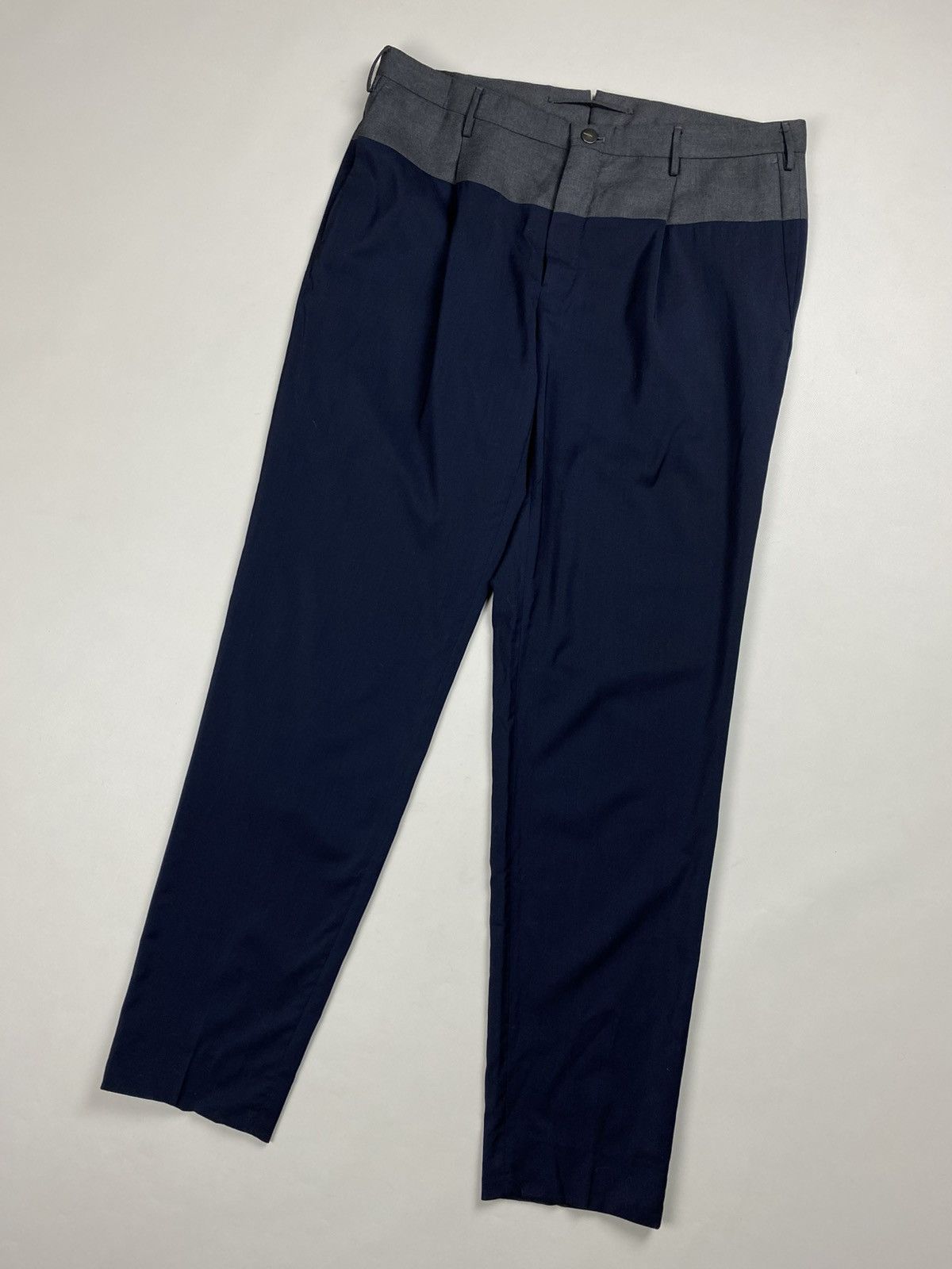 Incotex Incotex Men’s Wool Tapered Fit Dress Pants Trousers Size 52 Size US 36 / EU 52 - 4 Thumbnail