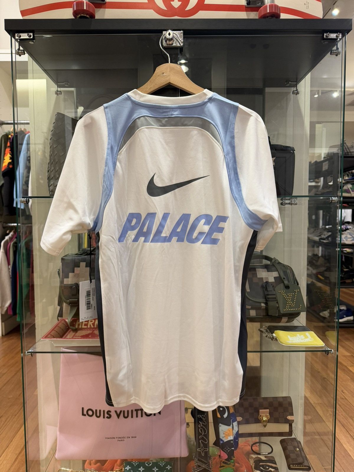 Palace Palace x Nike DriFit Jersey - White Size US S / EU 44-46 / 1 - 2 Thumbnail