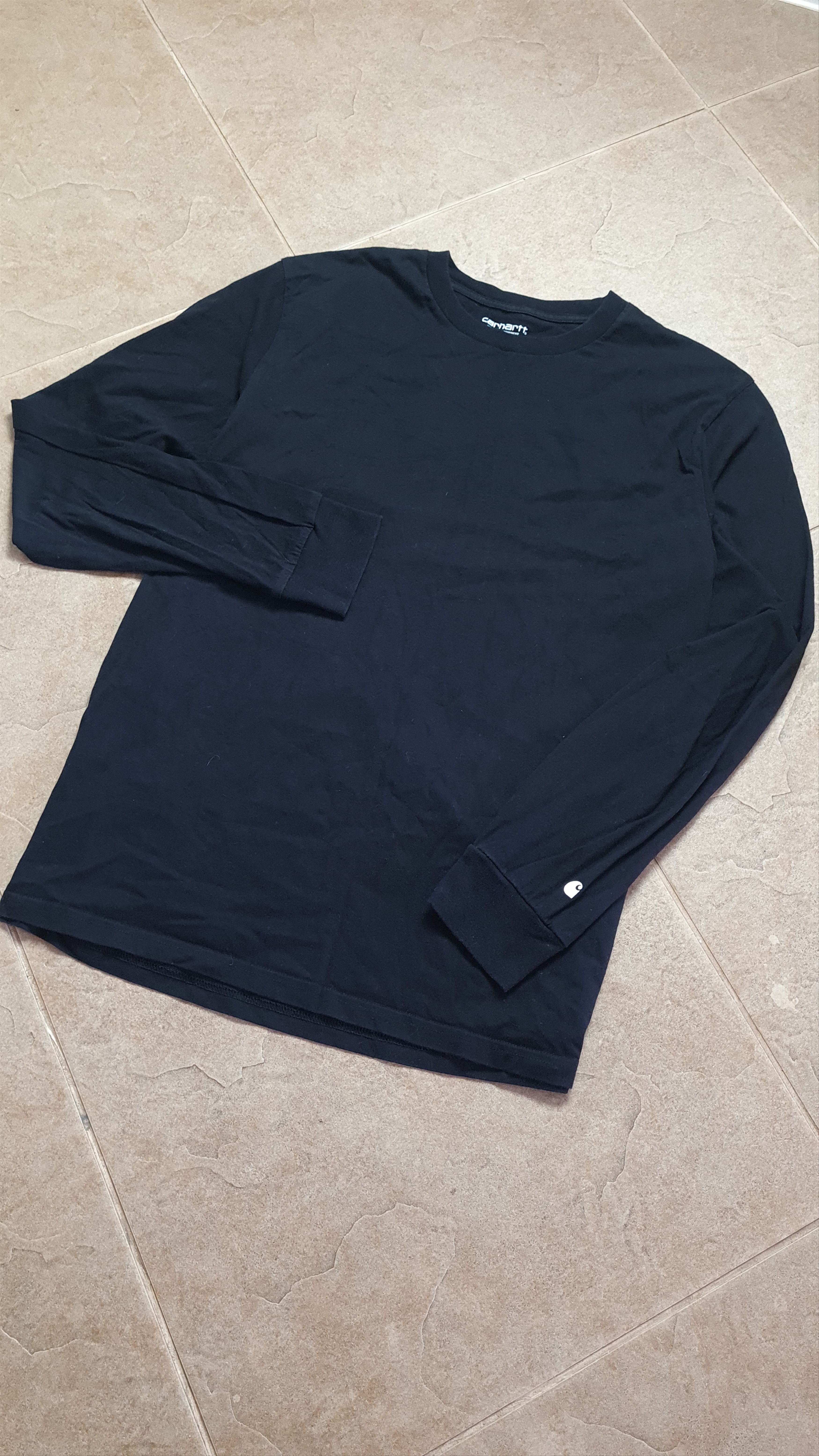 Carhartt Mens sweatshirt Carhartt Long Sleeve T-shirt Black Size M Size US M / EU 48-50 / 2 - 9 Thumbnail