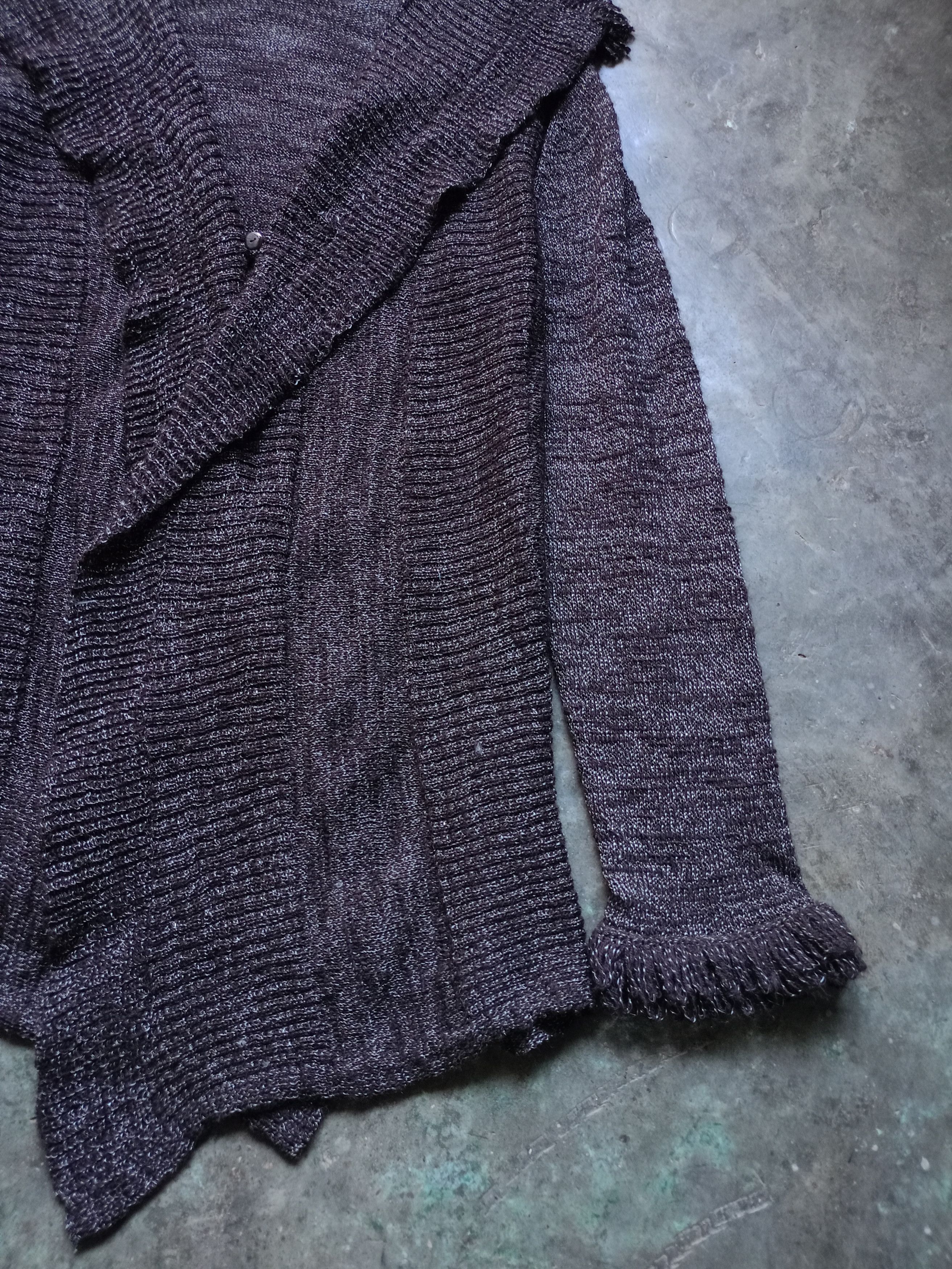 Japanese Brand Ville d azur knit Cardigan Size M / US 6-8 / IT 42-44 - 5 Thumbnail