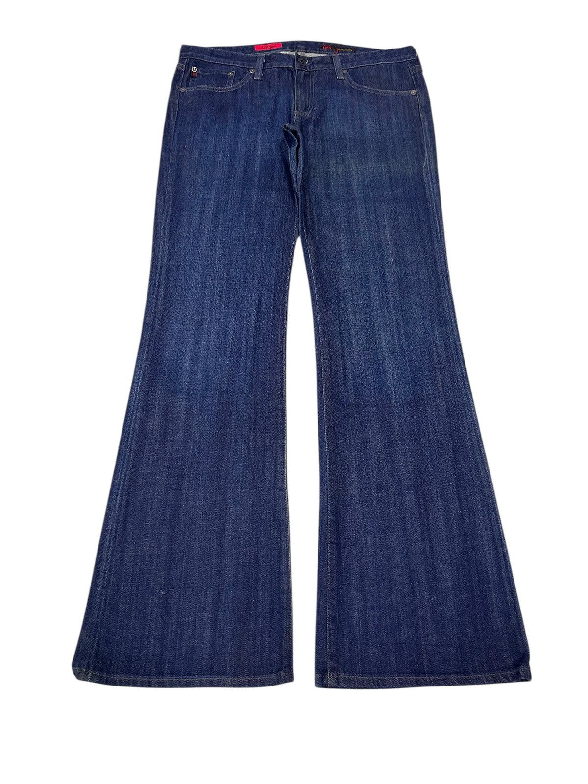 AG Adriano Goldschmied × Designer Vintage y2k AG ADRIANO GOLDSCHMIED Denim Flare Jeans Size US 35 - 9 Thumbnail