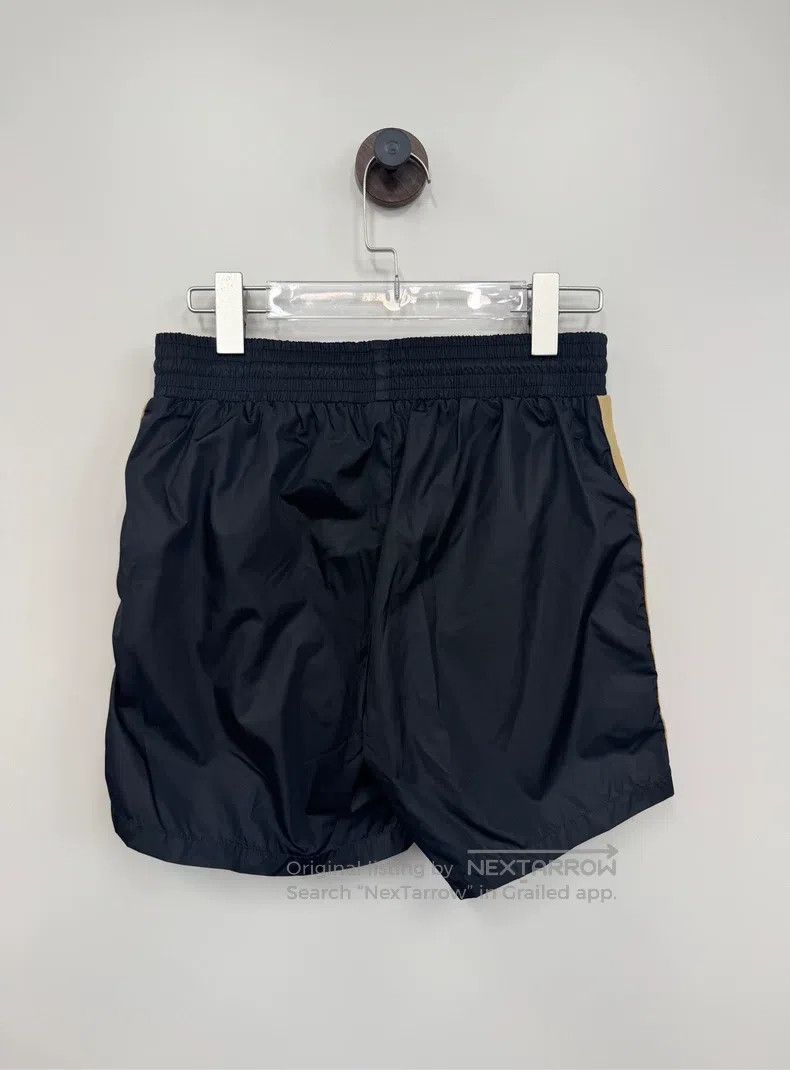 Gucci Gucci Black embroidered logo logo tie shorts Size US 28 / EU 44 - 2 Thumbnail