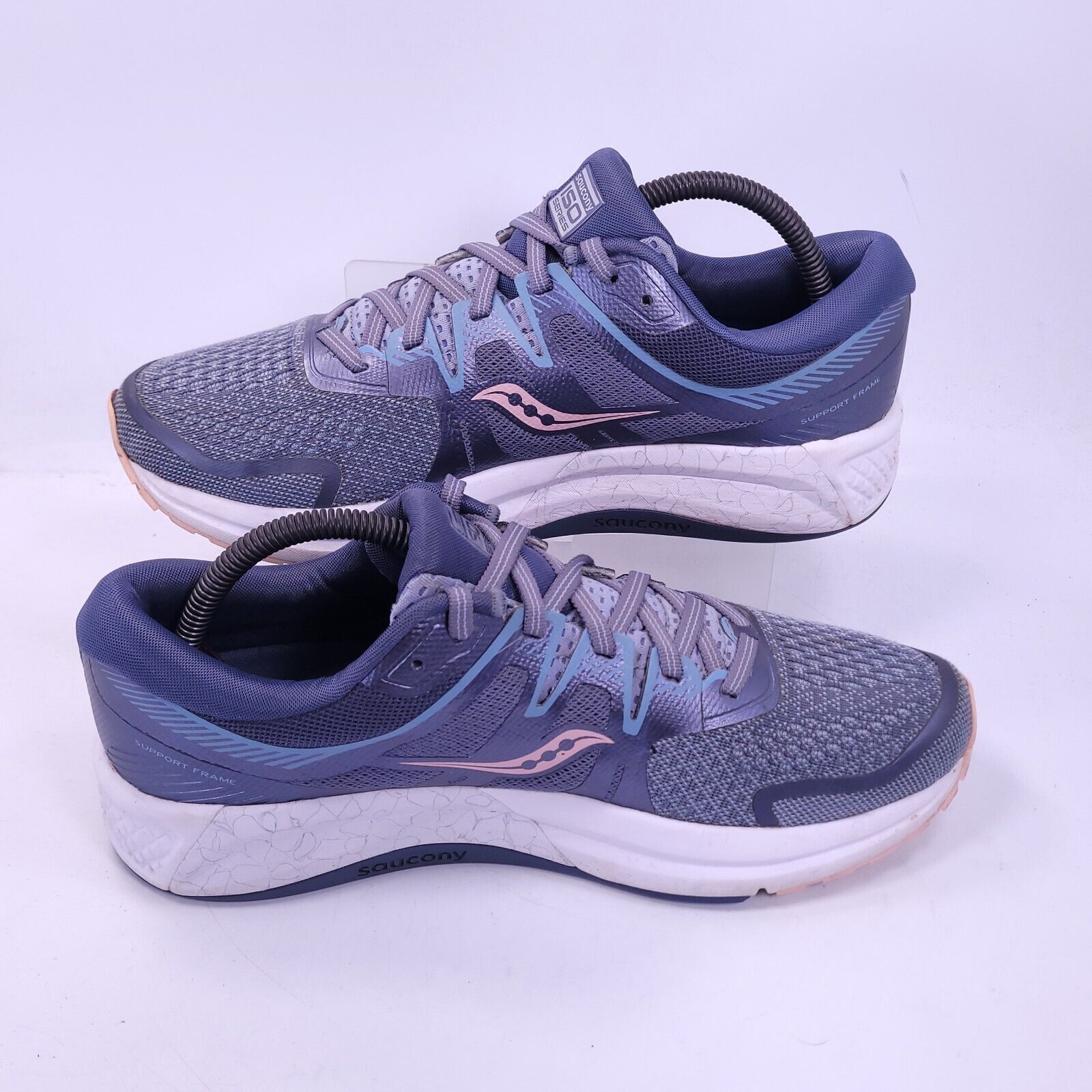 Saucony Saucony Omni ISO 2 Shoe Womens Size 10 S10511-1 Blue Pink Size US 10 / IT 40 - 5 Thumbnail