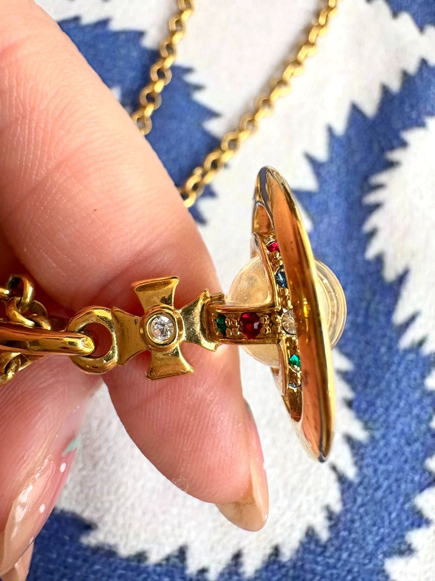 Vivienne Westwood Vivienne Westwood Vintage Gold Orb Necklace Size ONE SIZE - 6 Thumbnail