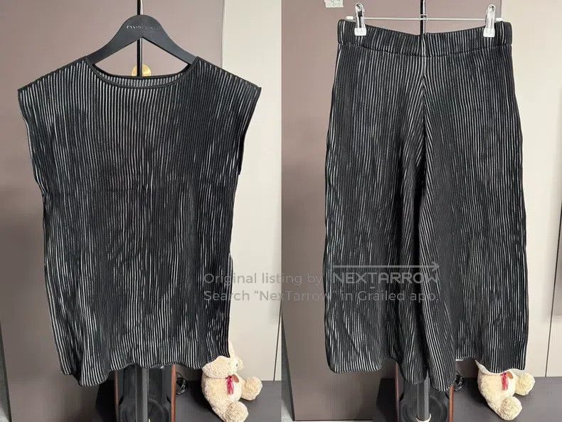 Issey Miyake Issey Miyake size:one size Main Line Plaid Twill Top Size XXS / US 00 / IT 34 - 1 Thumbnail