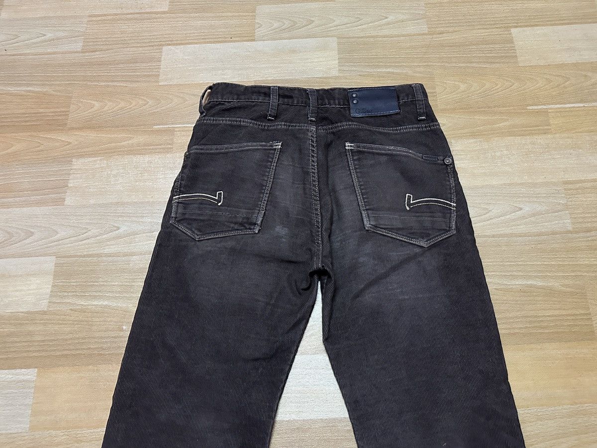 G-Star × Vintage Rare🔥G Star Raw Corduroy Denim Size US 31 - 20 Thumbnail