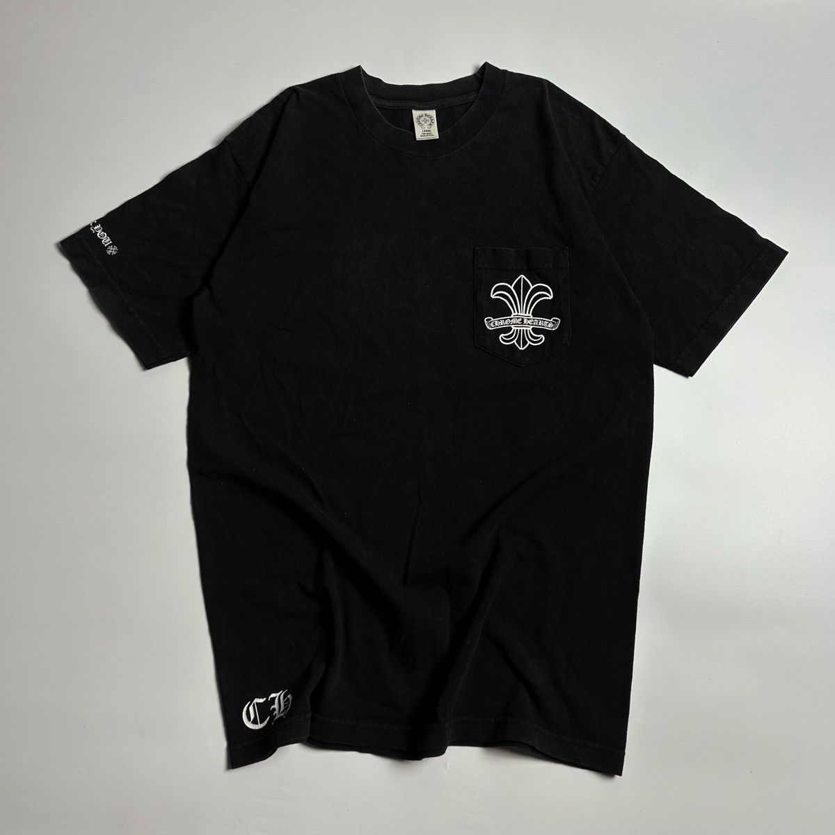 Chrome Hearts Vintage Chrome Hearts Multiple Fleur Logo Tee Size US L / EU 52-54 / 3 - 2 Thumbnail