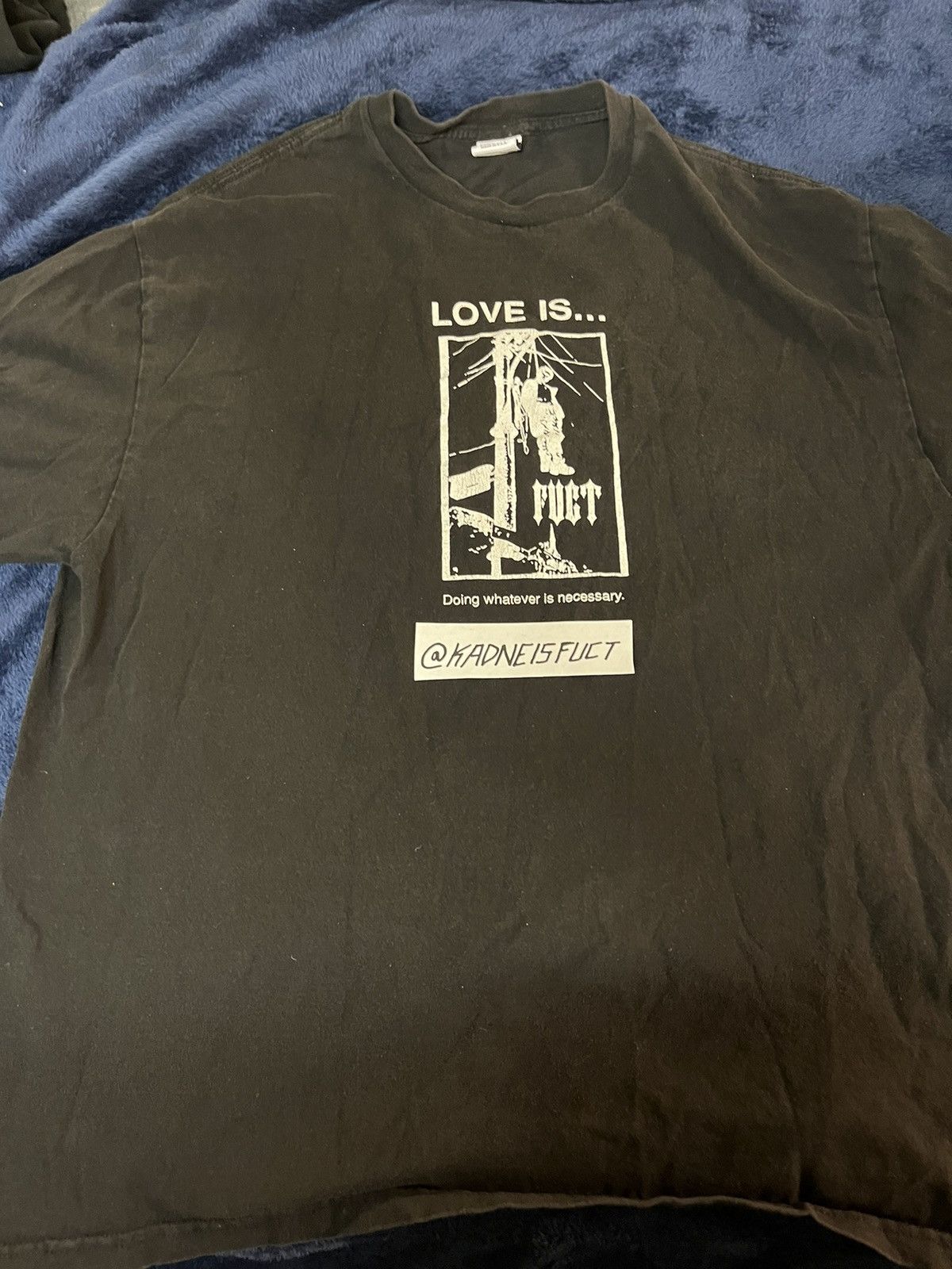 FUCT × Fuck The Population Love is Fuct Shirt Size US XL / EU 56 / 4 - 2 Thumbnail