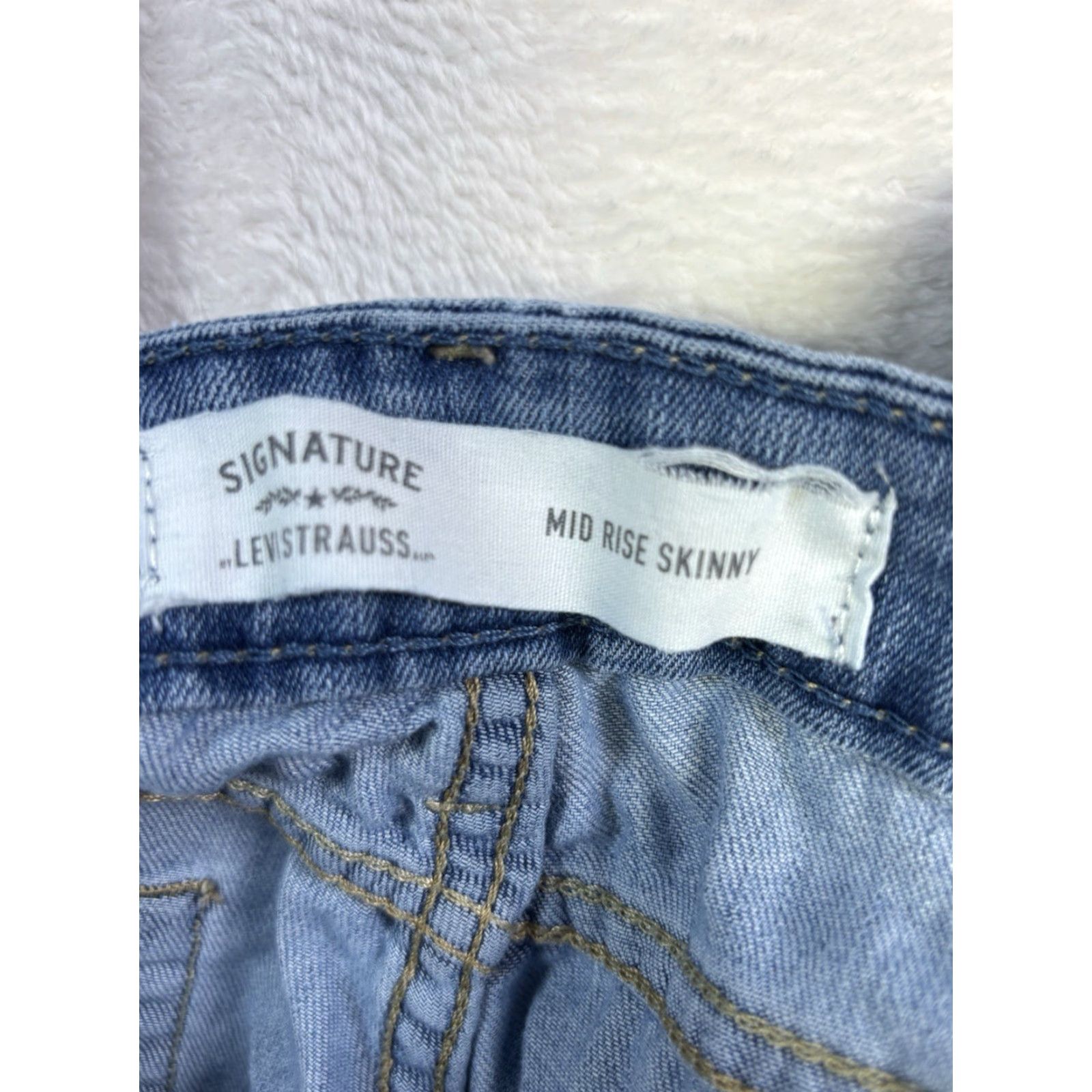 Levi's VINTAGE Levi's Jeans Women 10 Slim Mid Rise Skinny 30x30 Blue Cotton Blend 10M 30x30 Mens Womens Girls Size 32" / US 10 / IT 46 - 6 Thumbnail