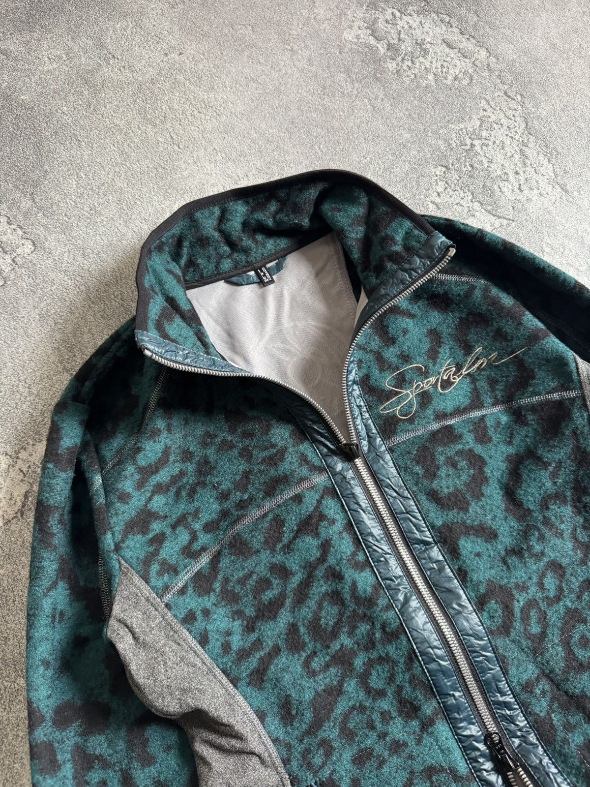 Sportalm Kitzbuhel SPORTALM USA12/I48 all printed leopard 🐆 fleece zip jacket Size XL / US 12-14 / IT 48-50 - 2 Thumbnail