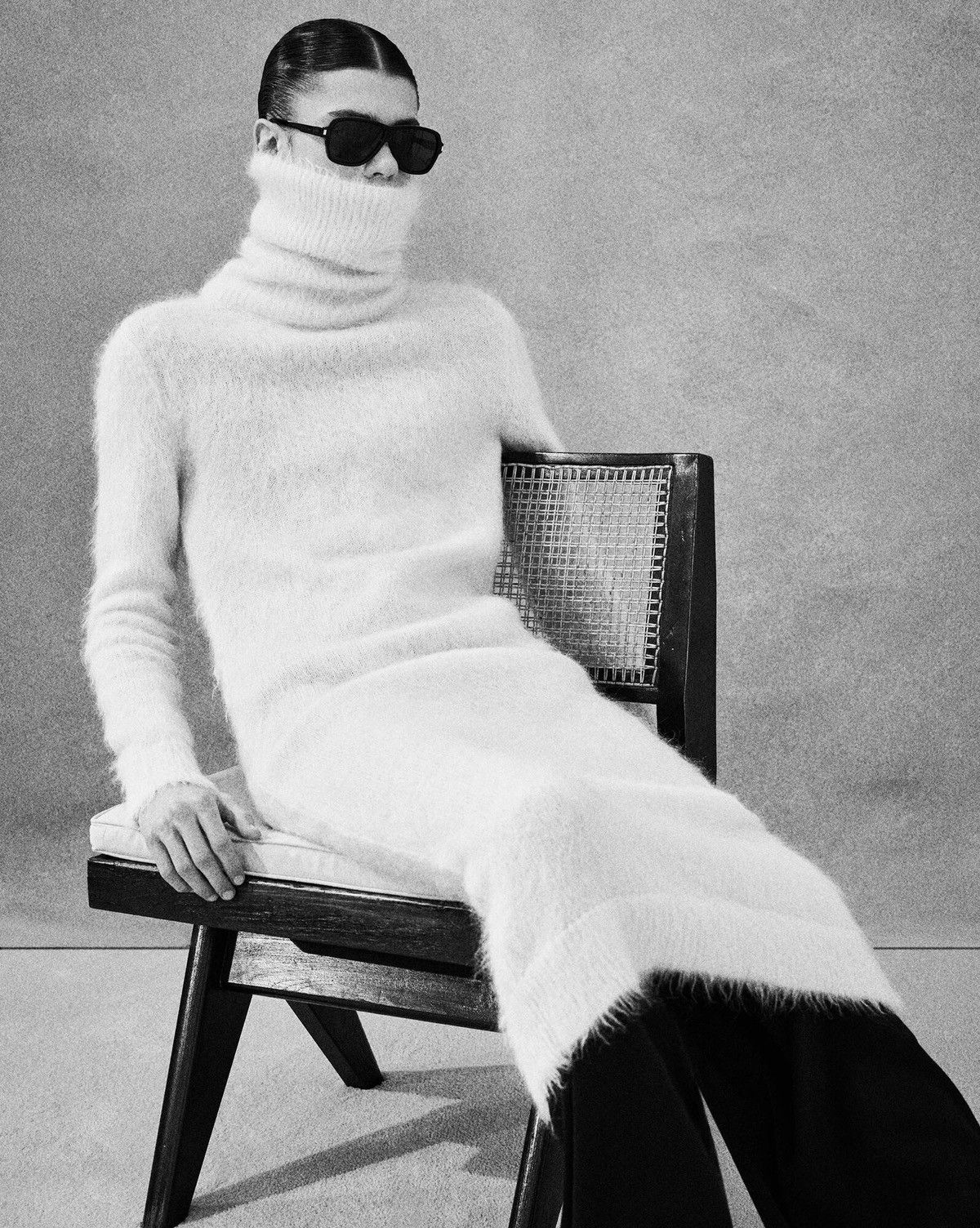 Saint Laurent Paris Saint Laurent 23FW Runway Long Turtleneck Size US M / EU 48-50 / 2 - 4 Thumbnail