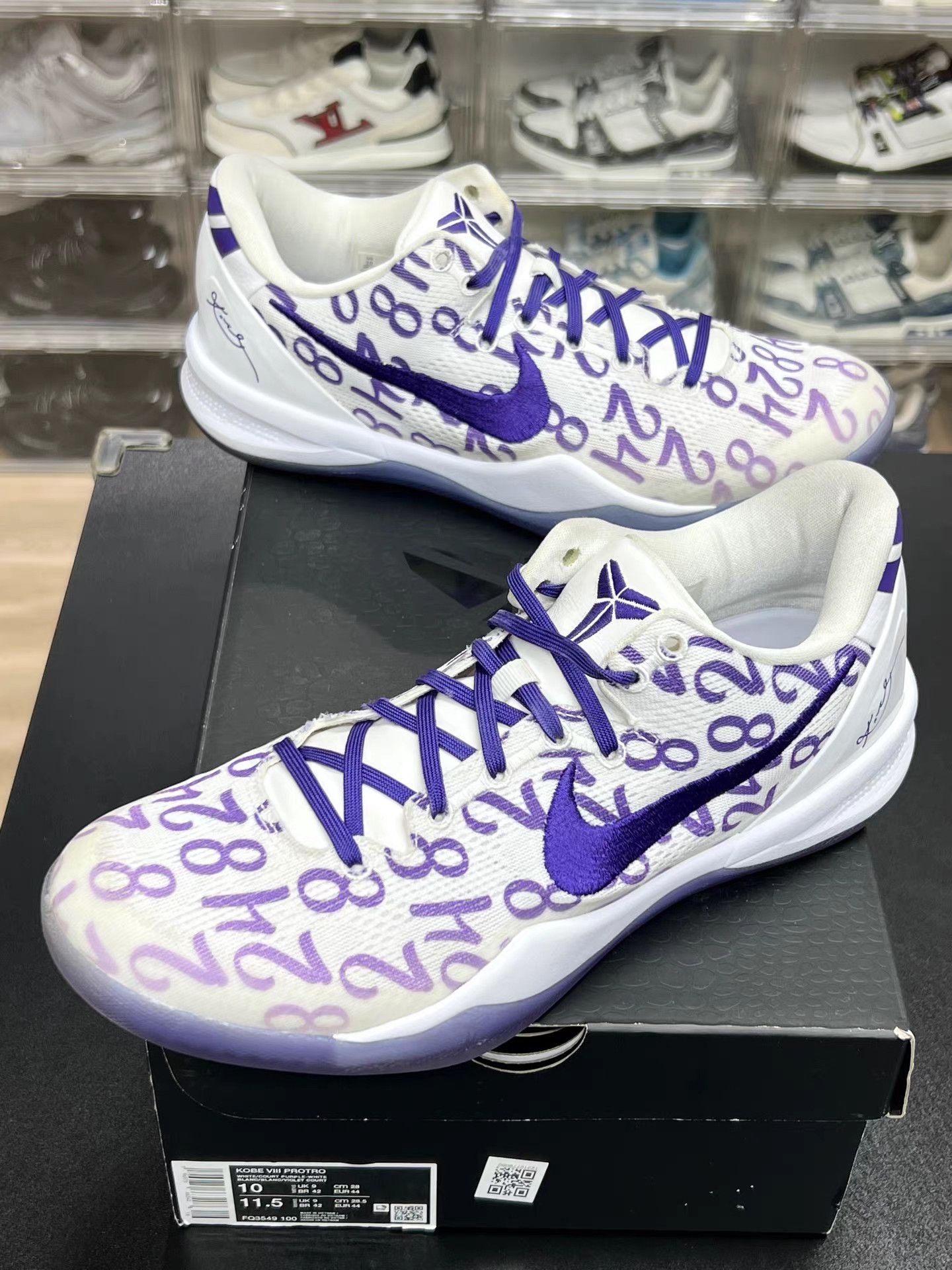 Nike NIKE Kobe 8 Low Top Basketball Shoes K15 Size US 11 / EU 44 - 1 Thumbnail