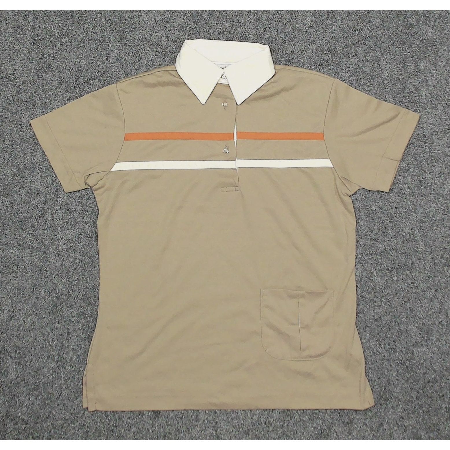 Vintage King Louie Vintage 70s Striped Bowling Polo Shirt Size L / US 10 / IT 46 - 3 Thumbnail