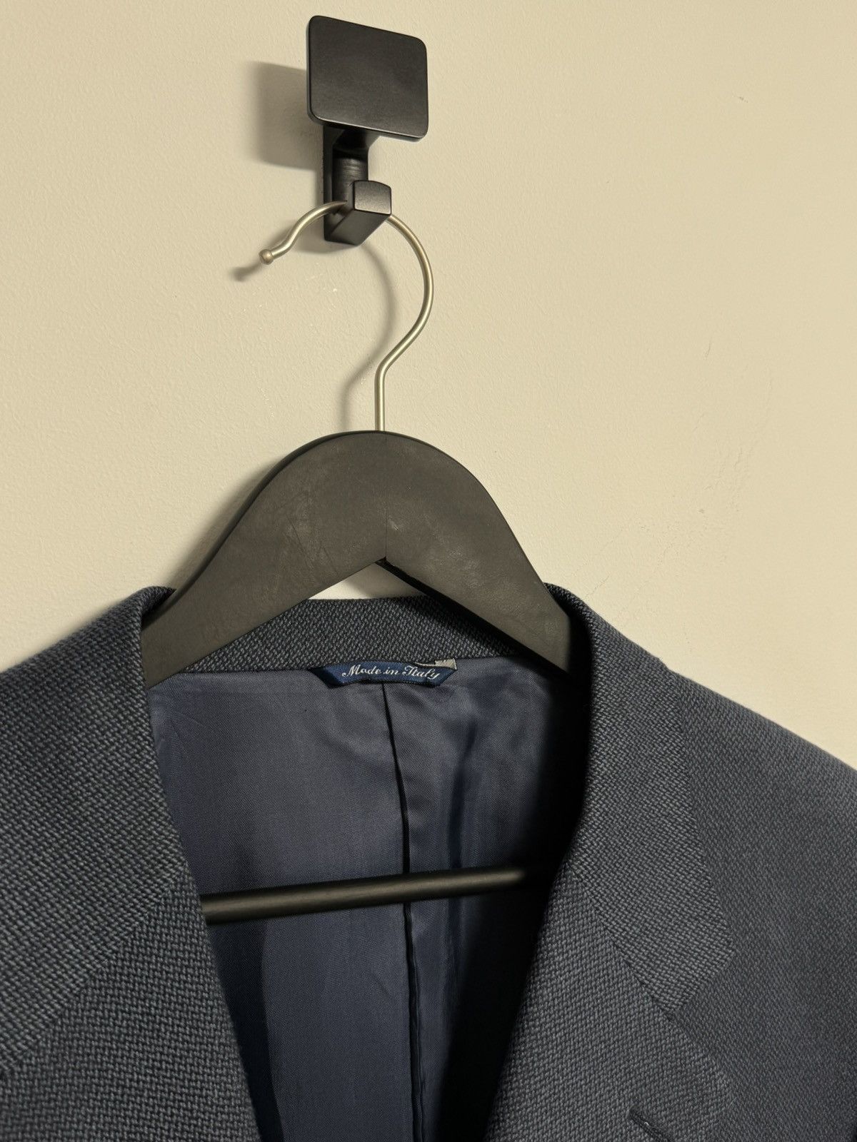 Canali Canali Blazer Men’s Blue Luxury Lana 58-R Size Size 54L - 6 Thumbnail
