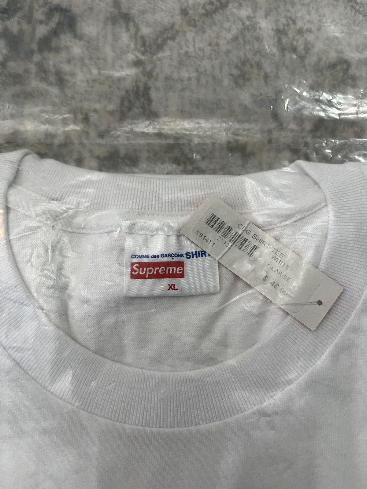 Comme des Garcons × Supreme Supreme Comme Des Garçons Harold Hunter T-shirt Size US XL / EU 56 / 4 - 2 Thumbnail