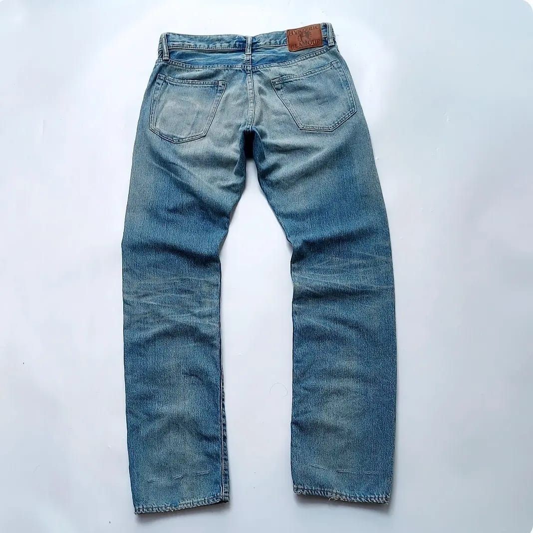 Hysteric Glamour × Japanese Brand × Vintage Hysteric Glamour Search And Destroy Selvedge Denim Pants Size US 30 / EU 46 - 2 Thumbnail
