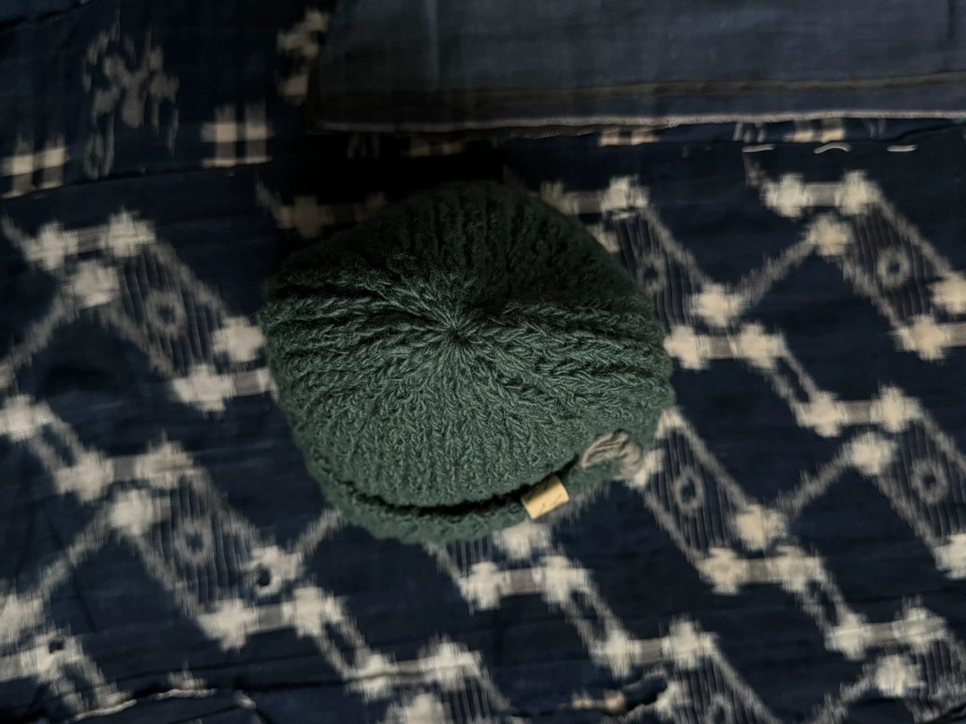 Visvim VISVIM CAP N.D. Natural Mud-Dyed Wool Knitted Beanie Size ONE SIZE - 8 Thumbnail