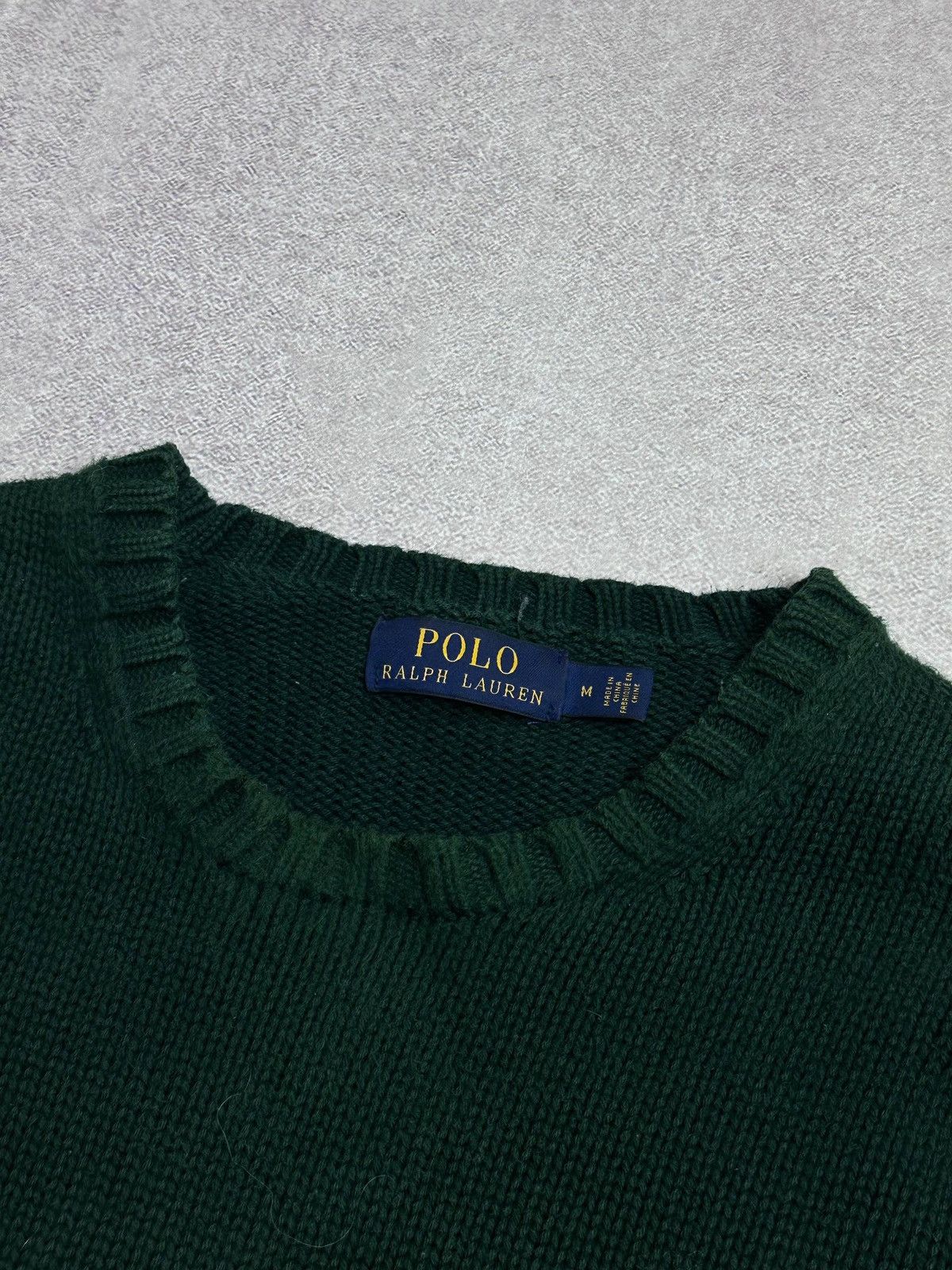 Polo Ralph Lauren Vintage Polo Ralph Lauren Irish Green Knit Sweater Rare M Size US M / EU 48-50 / 2 - 4 Thumbnail