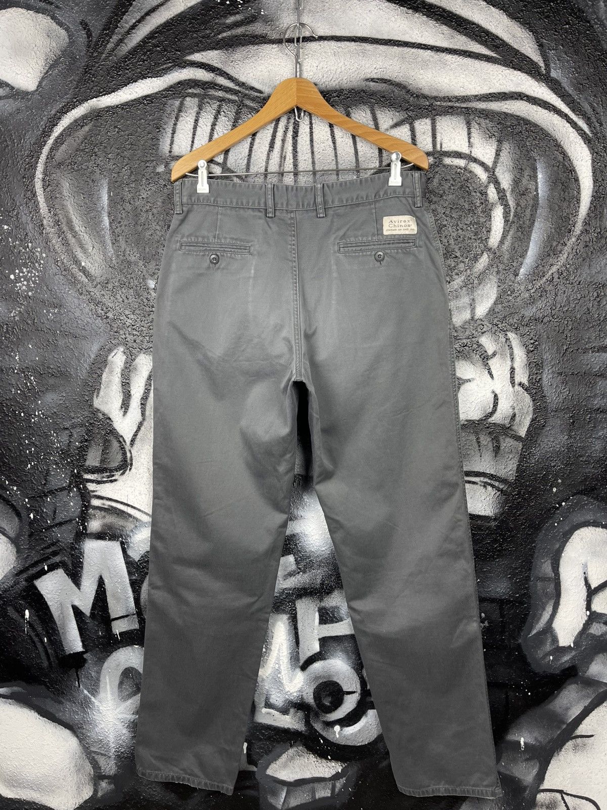 Avirex Vintage Avirex Chinos Grey Military Trousers Men’s Size 33 Size US 33 - 11 Thumbnail