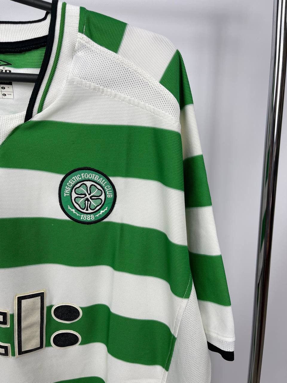 Umbro CELTIC 2002 2003 HOME FOOTBALL SHIRT SOCCER JERSEY UMBRO XL Size US XL / EU 56 / 4 - 2 Thumbnail