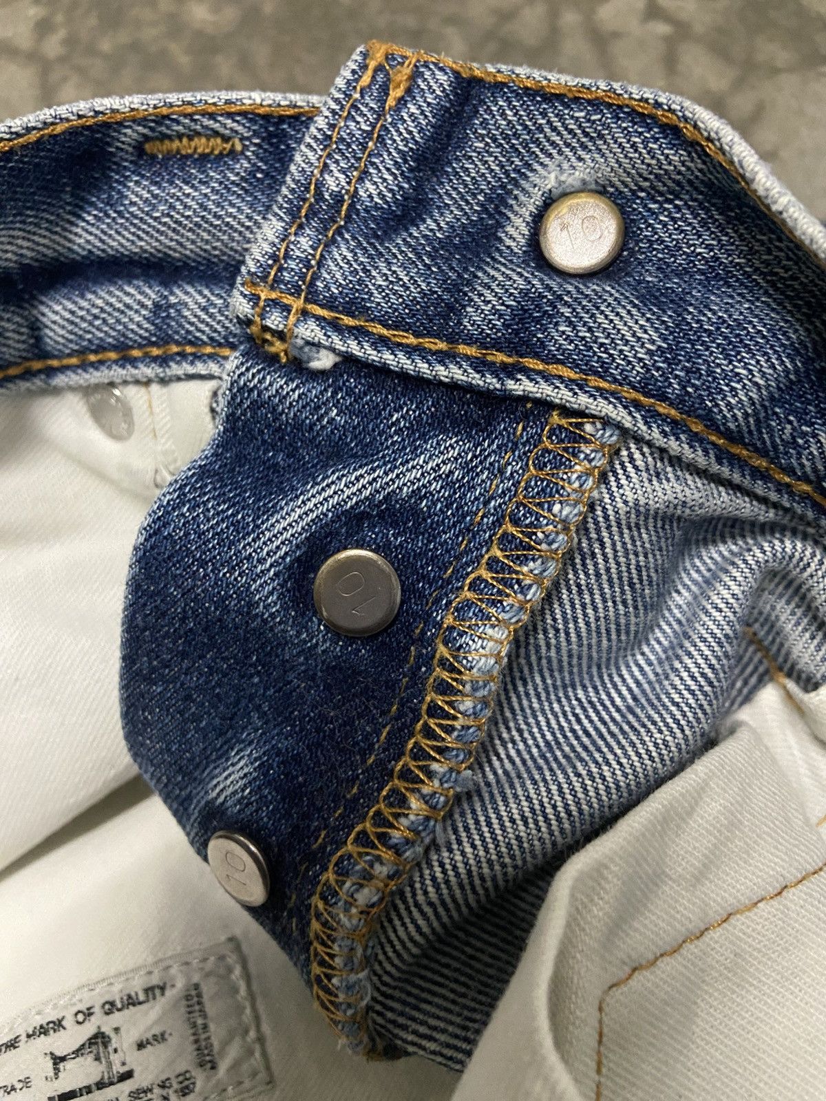 RESOLUTE Final Drop 💥💥 Resolute Distressed Selvedge Denim Size US 34 / EU 50 - 13 Thumbnail