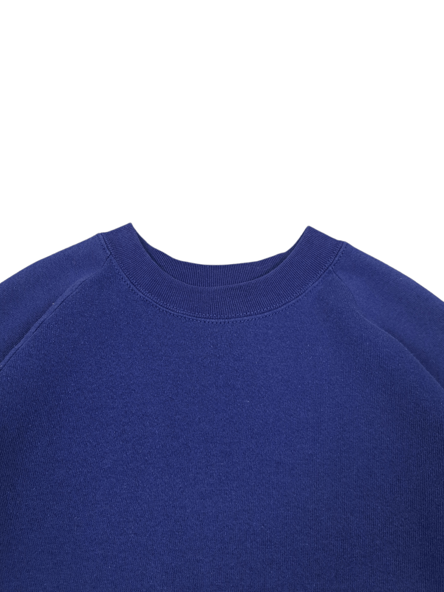 Japanese Brand × Vintage 💎 Vintage FOTL Boxy Navy Blue Crewneck Blank Sweatshirt Size US L / EU 52-54 / 3 - 3 Thumbnail