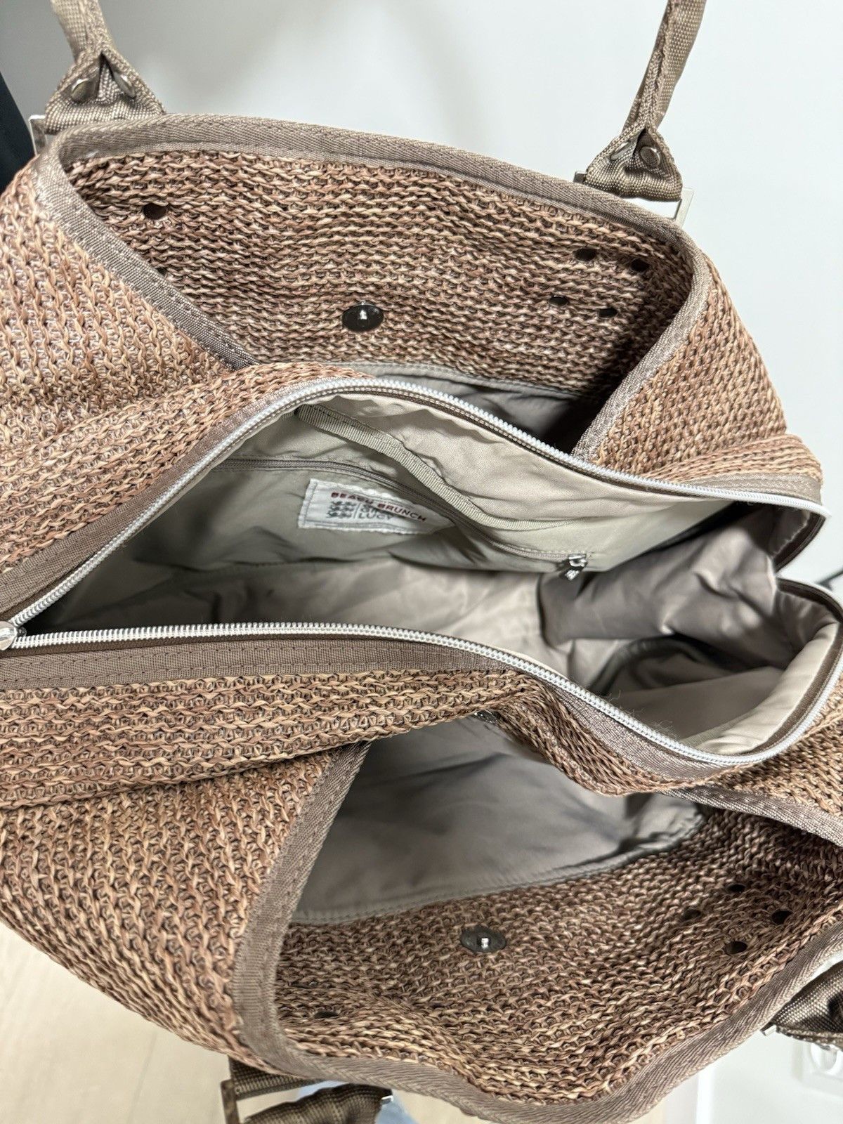George Gina & Lucy George Gina & Lucy GGL woven Beach Brunch Shoulder Tote Bag Size ONE SIZE - 14 Thumbnail