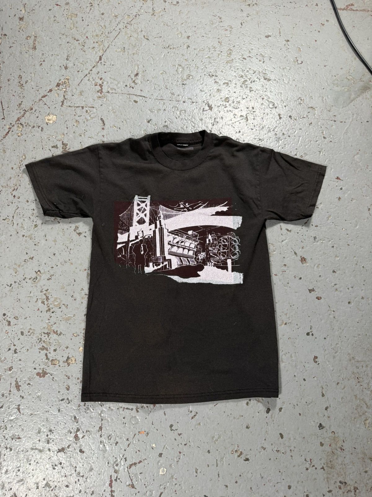 Other Vintage Brooklyn Bridge Dumbo Baby Tee Size US S / EU 44-46 / 1 - 1 Thumbnail