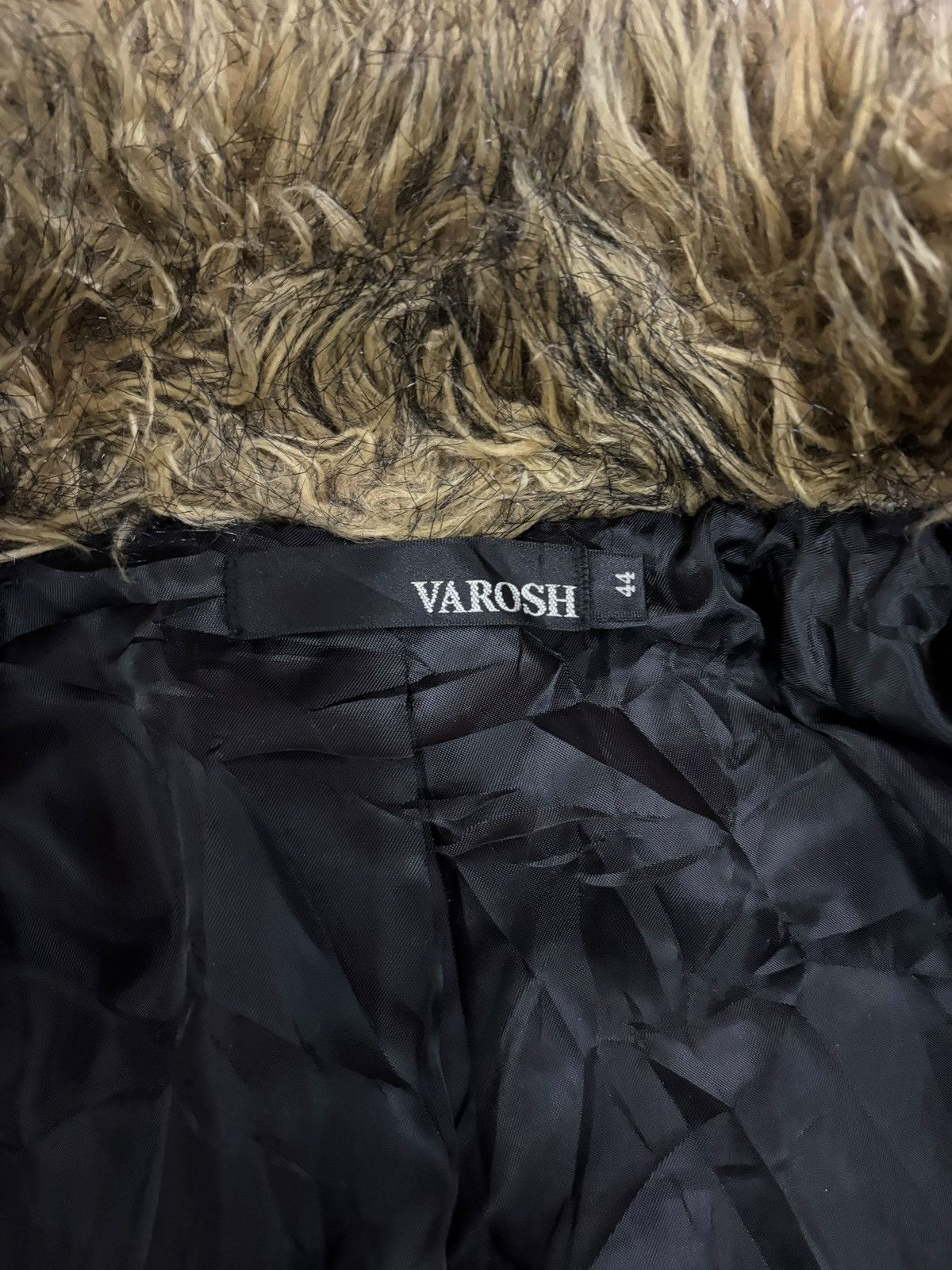 14th Addiction × Japanese Brand × Vintage Vintage Varosh Japan Faux Fleece Bondage Puffer Jacket Size US S / EU 44-46 / 1 - 9 Thumbnail