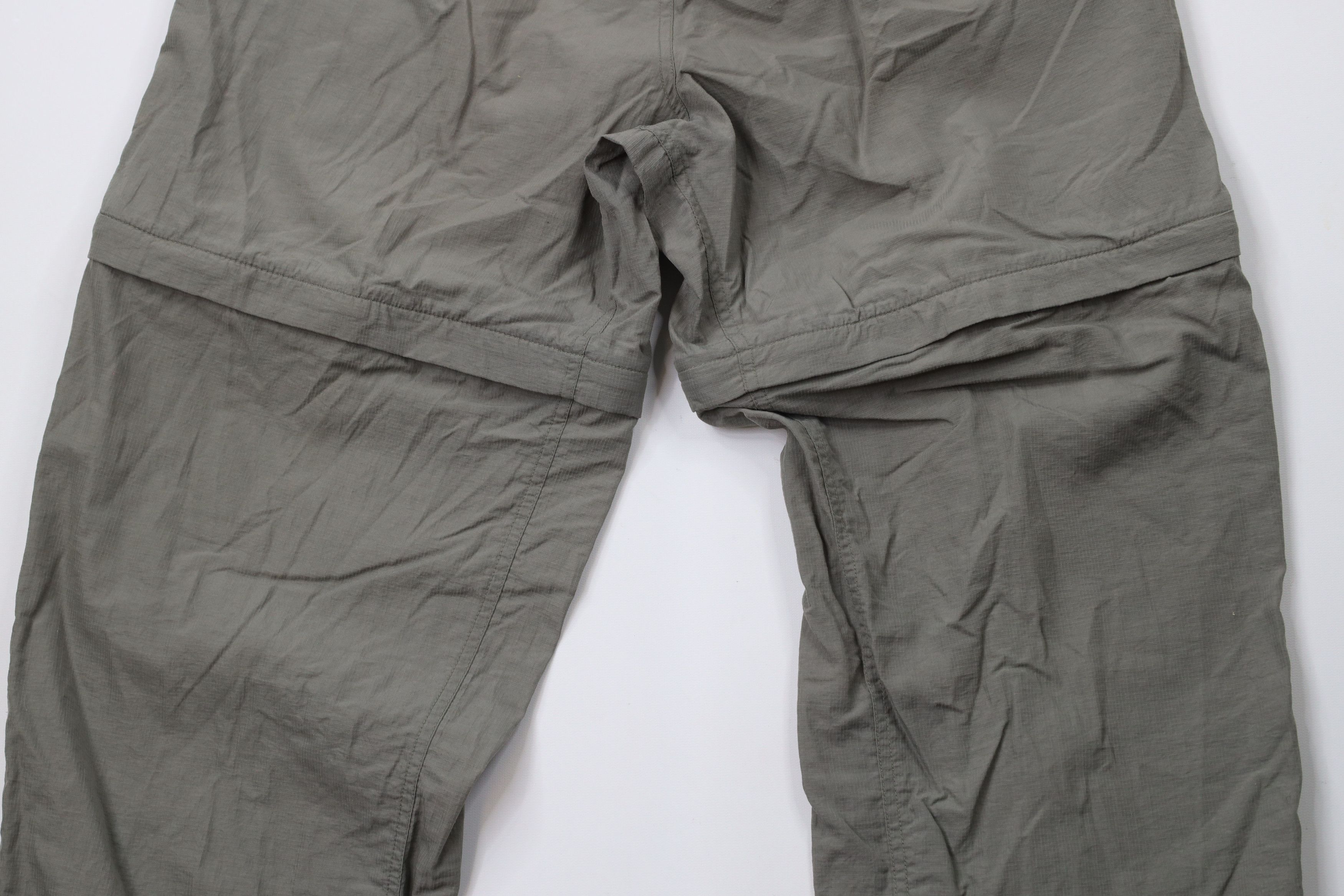 Columbia × Vintage Vintage 90s Columbia Wide Leg Convertible Cargo Pants Shorts Size 32" / US 10 / IT 46 - 10 Thumbnail