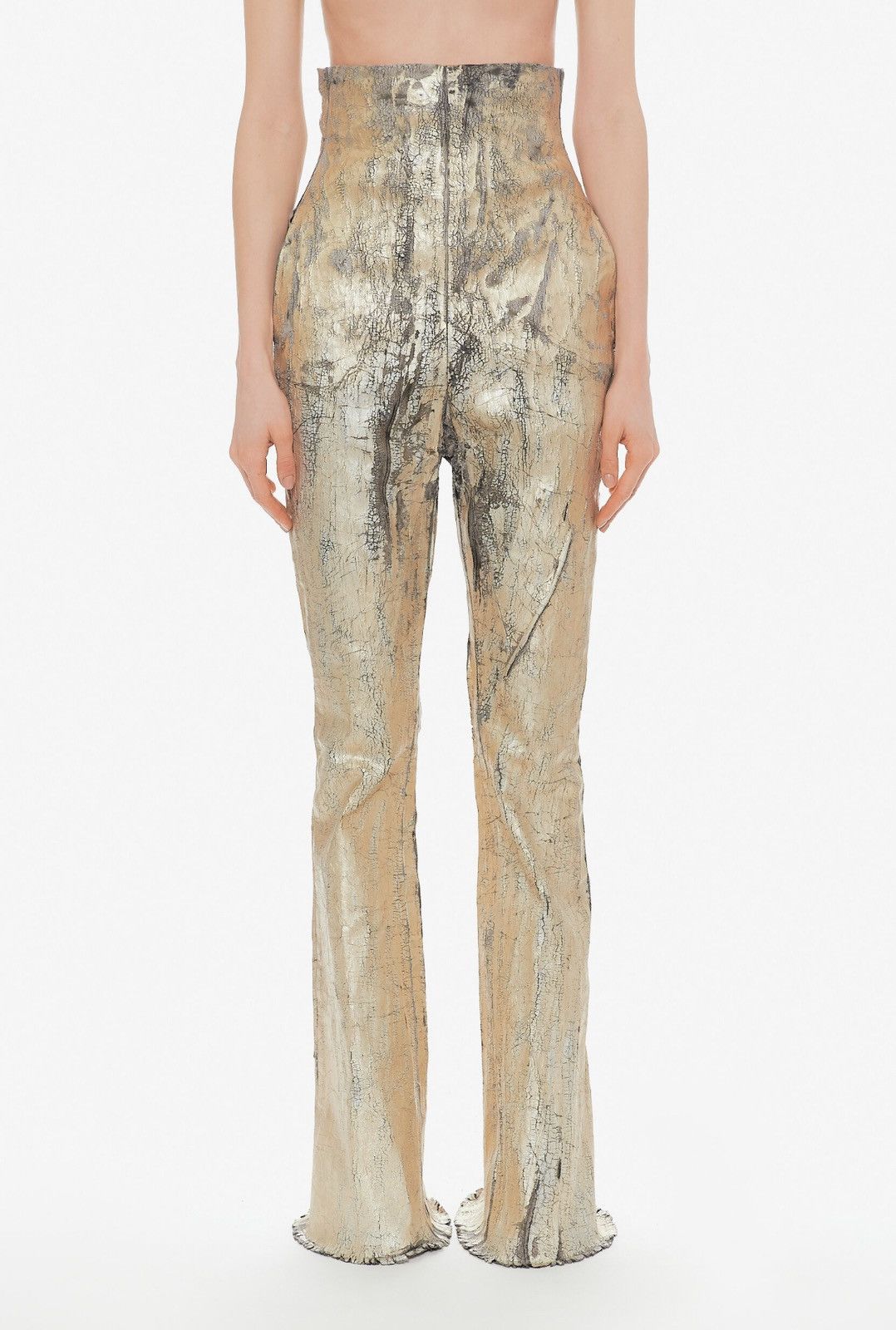 Rick Owens Last Size Rick Owens Hollywood Gold Bolan Bootcut Pants Size 28" / US 6 / IT 42 - 1 Thumbnail