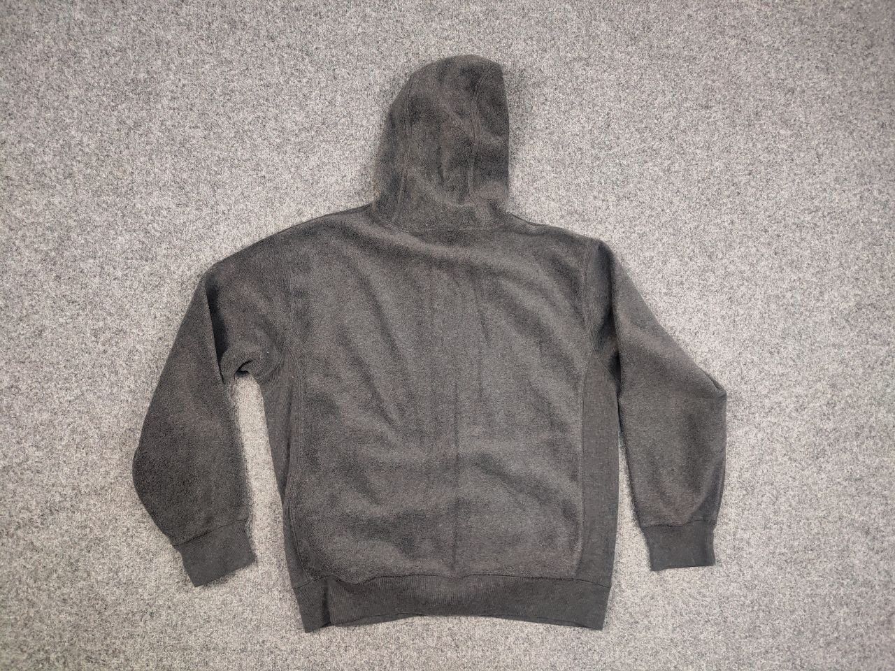 Gap Vintage 90's Gap Usa Dark Gray Fleece Center Logo Hoodie Size US M / EU 48-50 / 2 - 13 Thumbnail