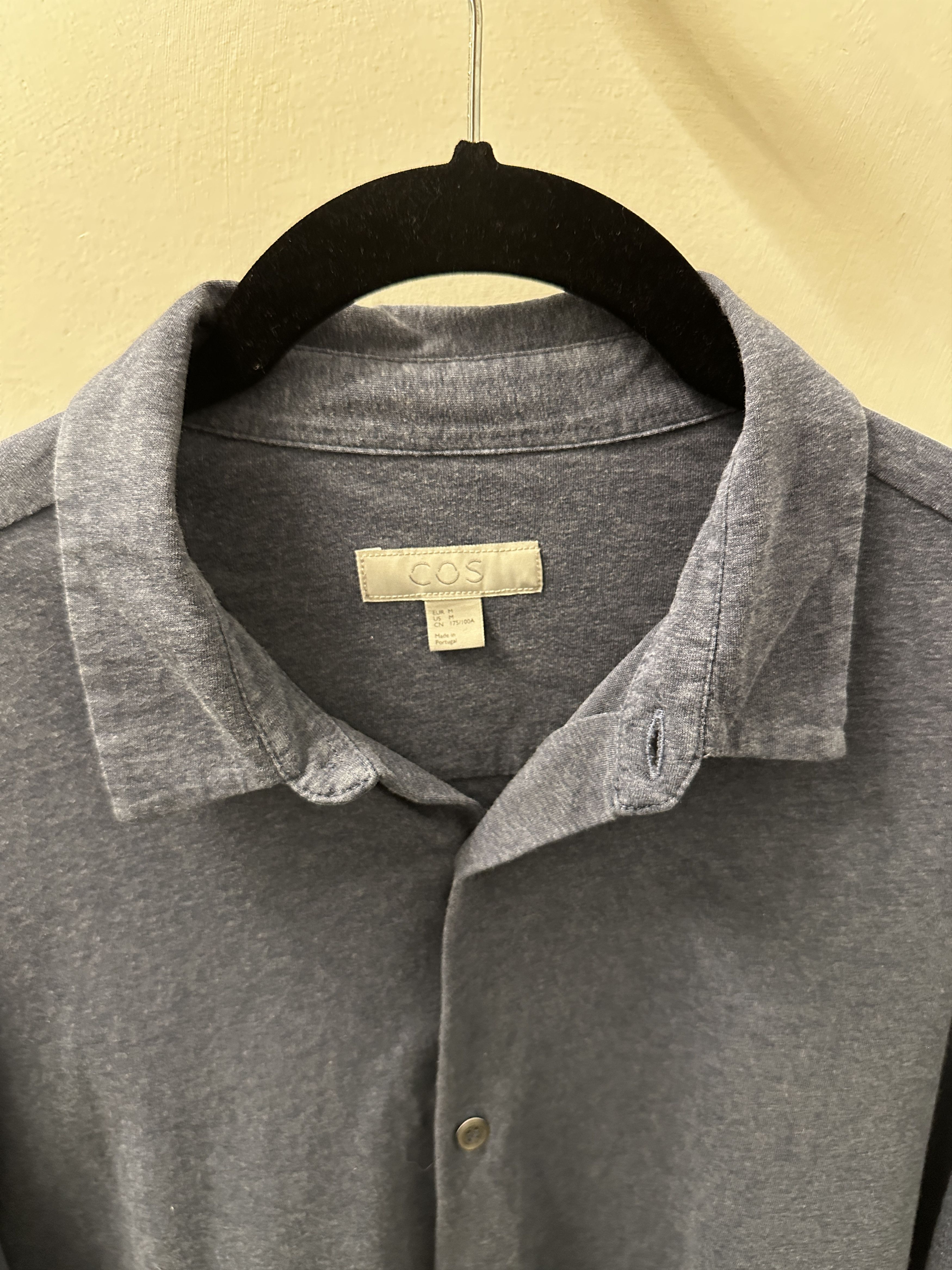 Cos Modern Dark Navy Button-up Shirt Size US M / EU 48-50 / 2 - 6 Thumbnail