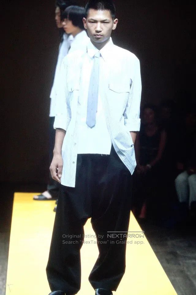 Yohji Yamamoto Yohji Yamamoto size 3 00 SS bad period pants Size US 30 / EU 46 - 7 Thumbnail